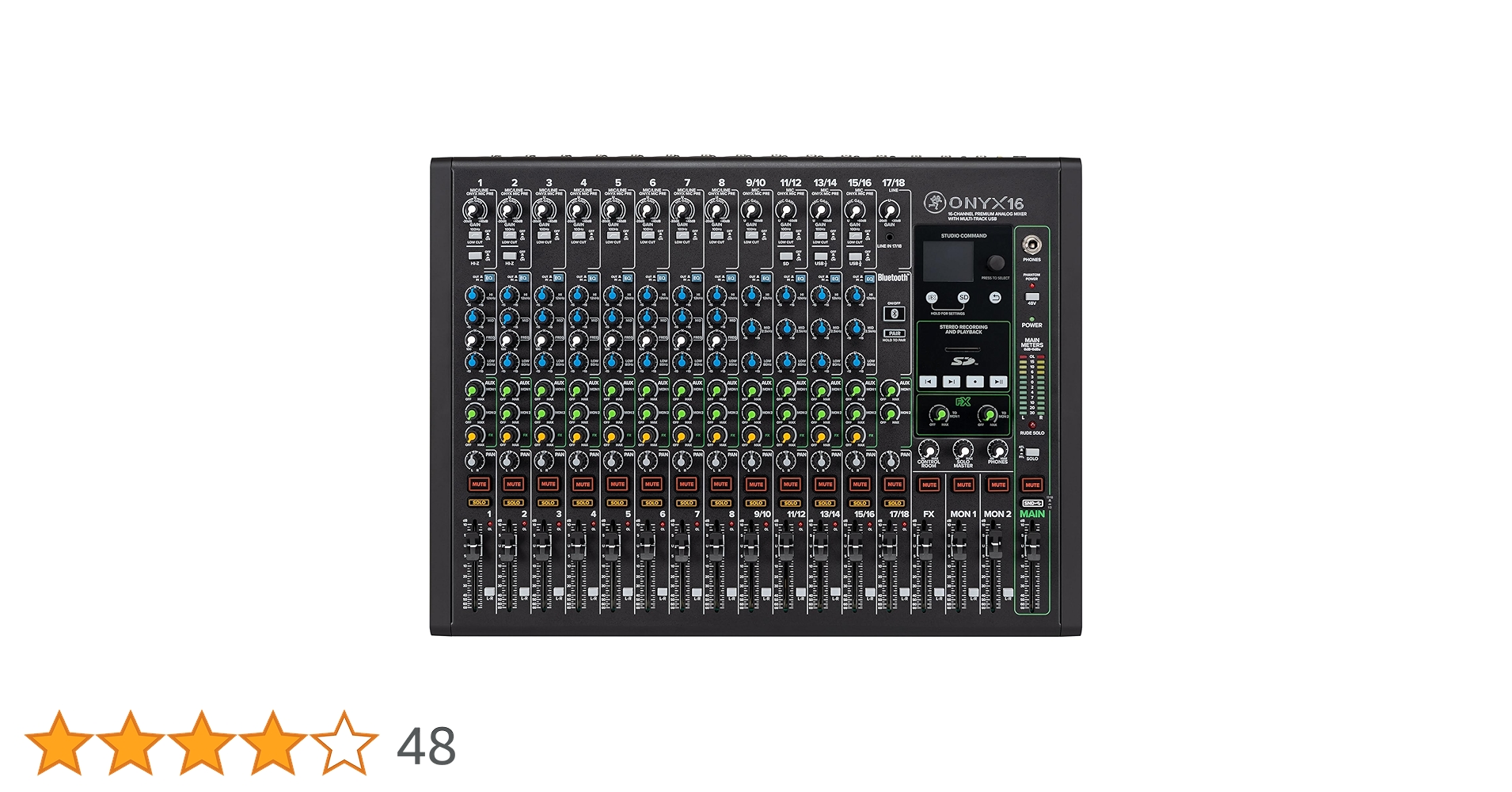 Amazon | MACKIE マッキー マルチトラックレコーディングUSB I/O内蔵