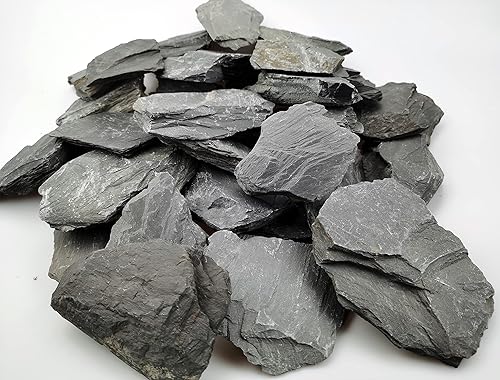 Voulosimi Natural Slate Rocks PH Neutral Stone Perfect Rocks for