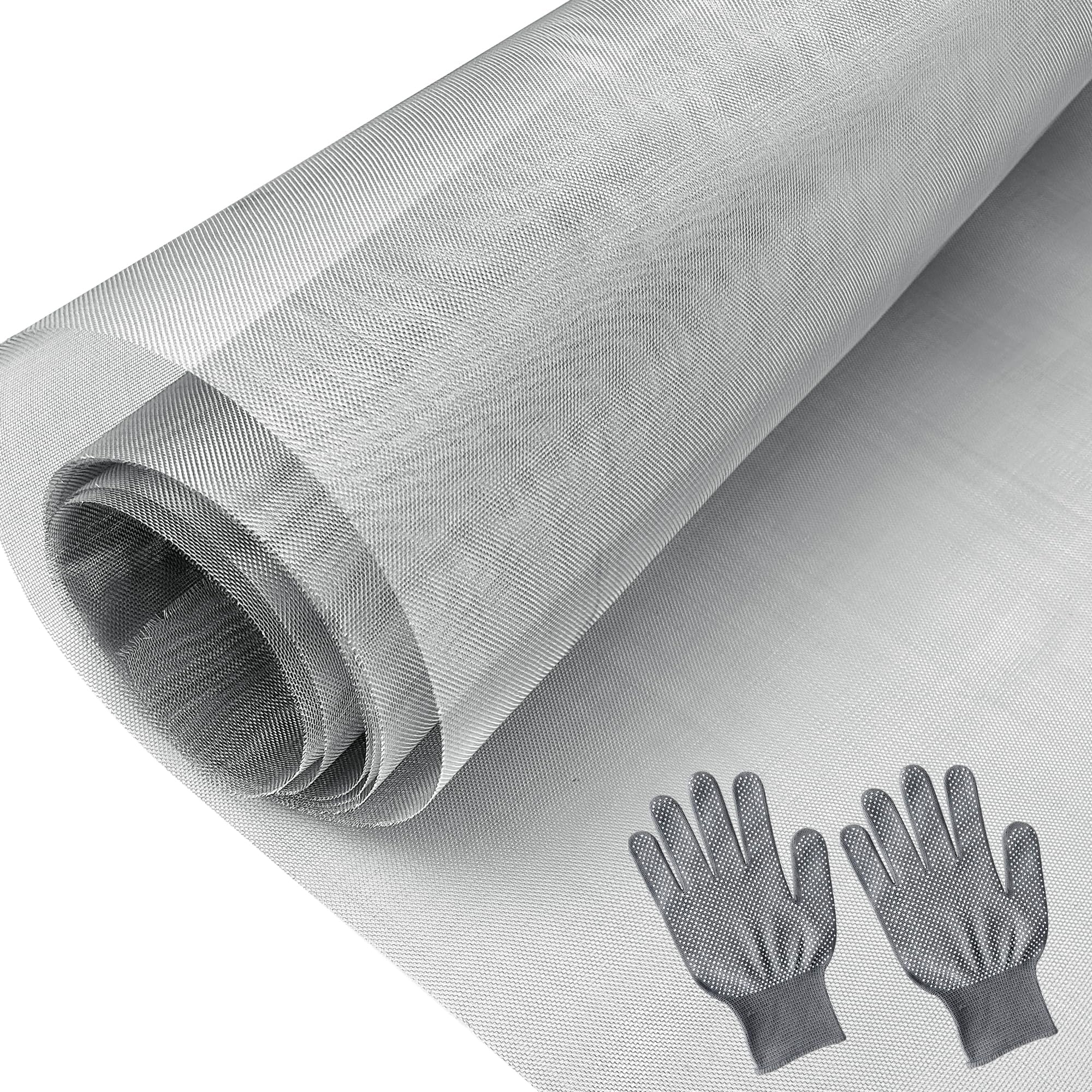 Edelstahlgitter 5x5 Mm Feinmaschig - 1x0,5 M Filtersieb AISI 304