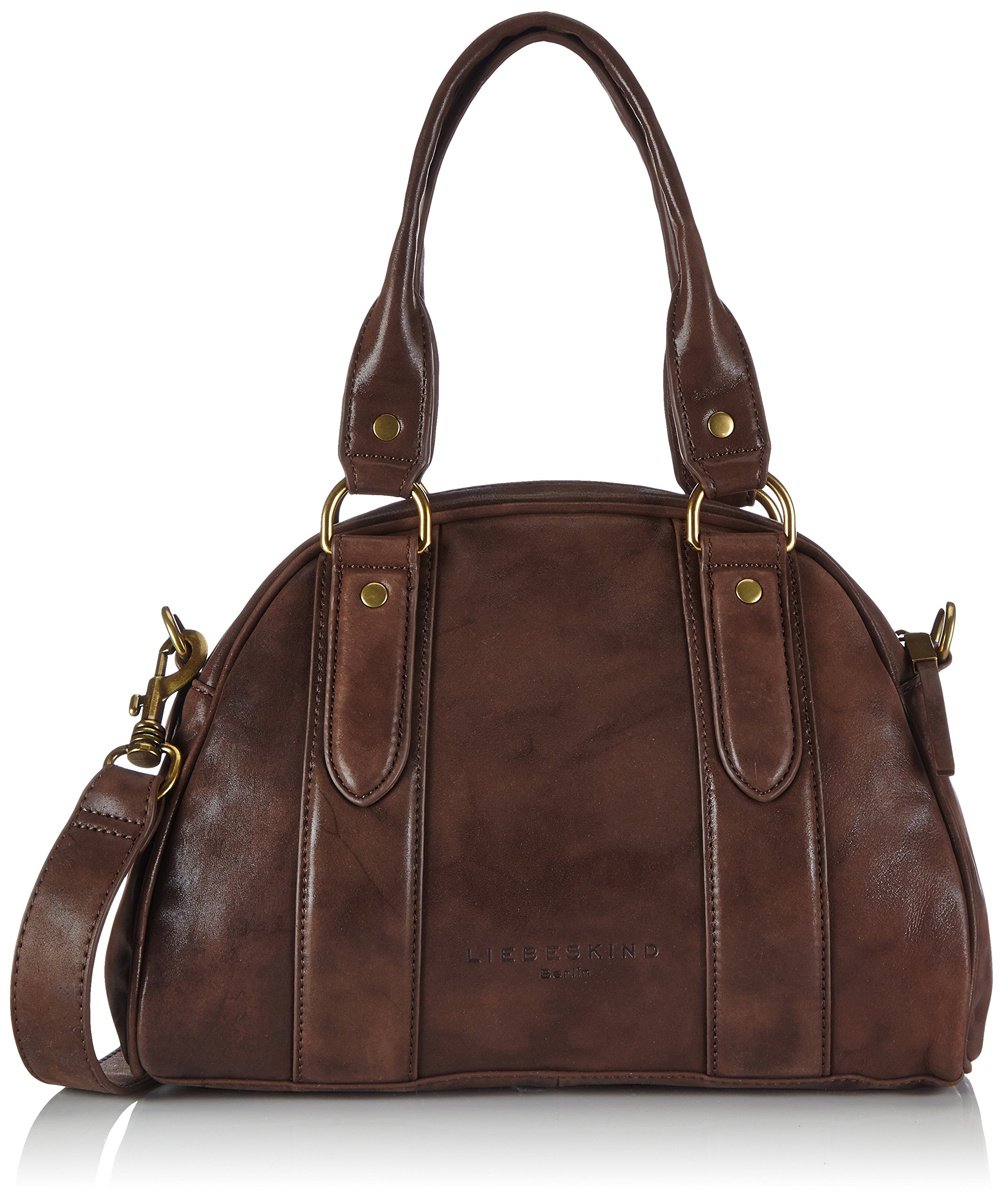 Liebeskind Berlin Leni Metallic Suede Top Handle Bag