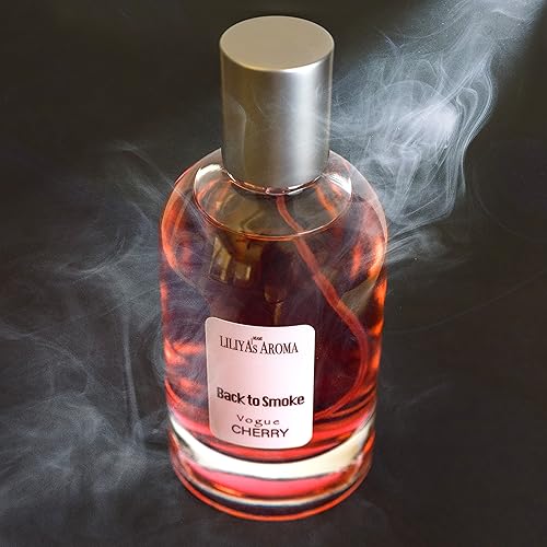 Miniatura 5 de Liliya's Aroma Vogue Cherry Eau de Parfum para hombre, aroma afrutado y dulce con un toque de ahumado, 3.3 onzas líquidas