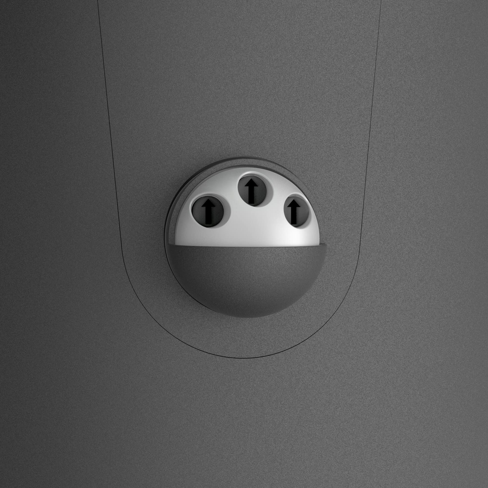 Philips Tyla Outdoor Sockelleuchte (9 W), wetterfeste Außenleuchte mit Bewegungsmelder und warmweißem Licht, energiesparende LED Beleuchtung, anthrazit, Warmweiß
