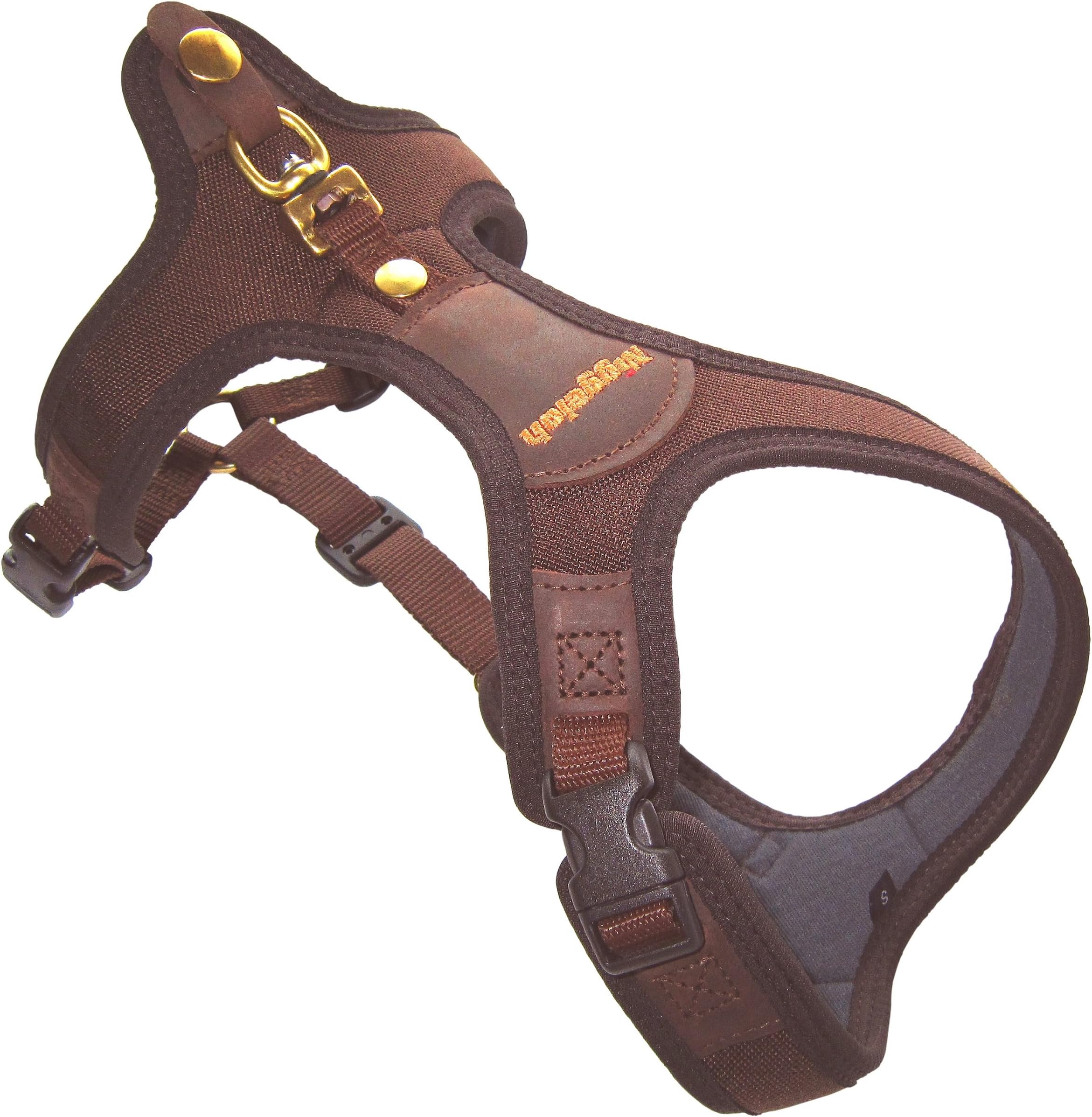Niggeloh Follow Light Dog Harness, Brown, Small