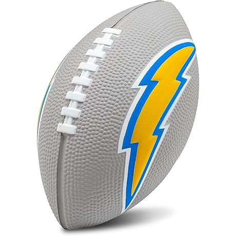 NFL Team Foam Footballs for Young Chargers Fans