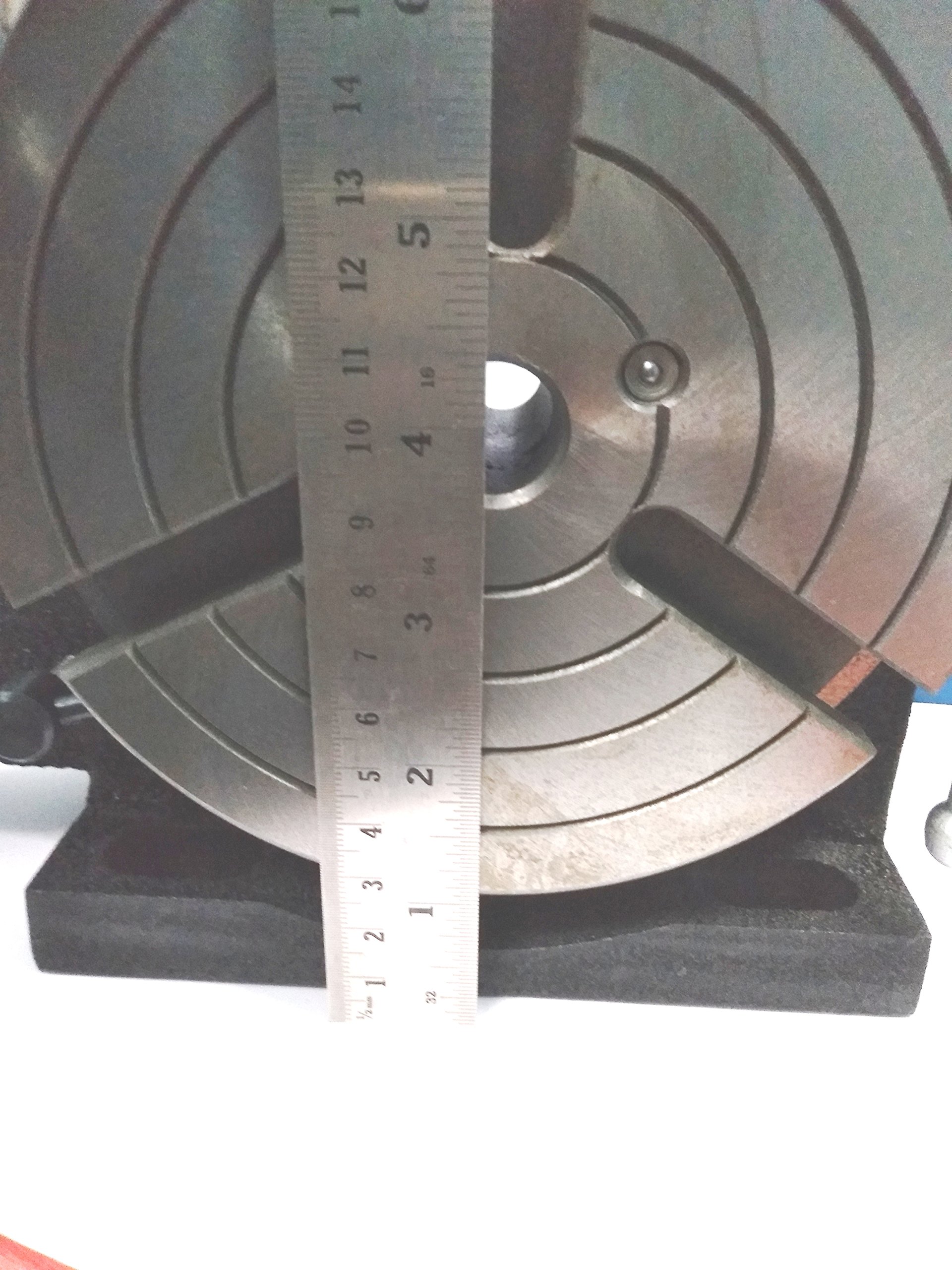 HV6-3 Slot tavola rotante, piastre divisorie in acciaio con kit di indicizzazione manuale gratuito