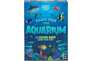 Professor PUZZLE Escape from The Aquarium: A Thrilling Escape Room Experience for Kids