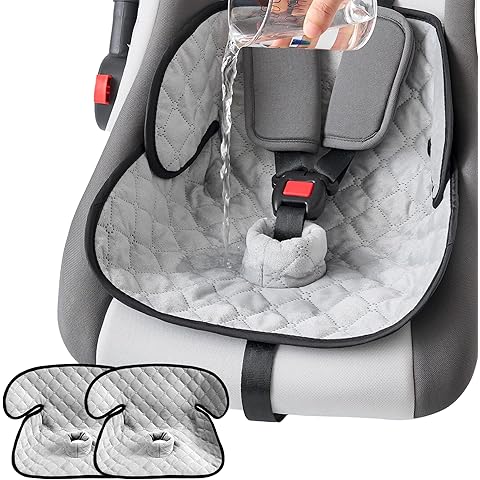 2 Pack Waterproof Piddle Pads Carseat Potty Training Car Seat Protector Waterproof ...
