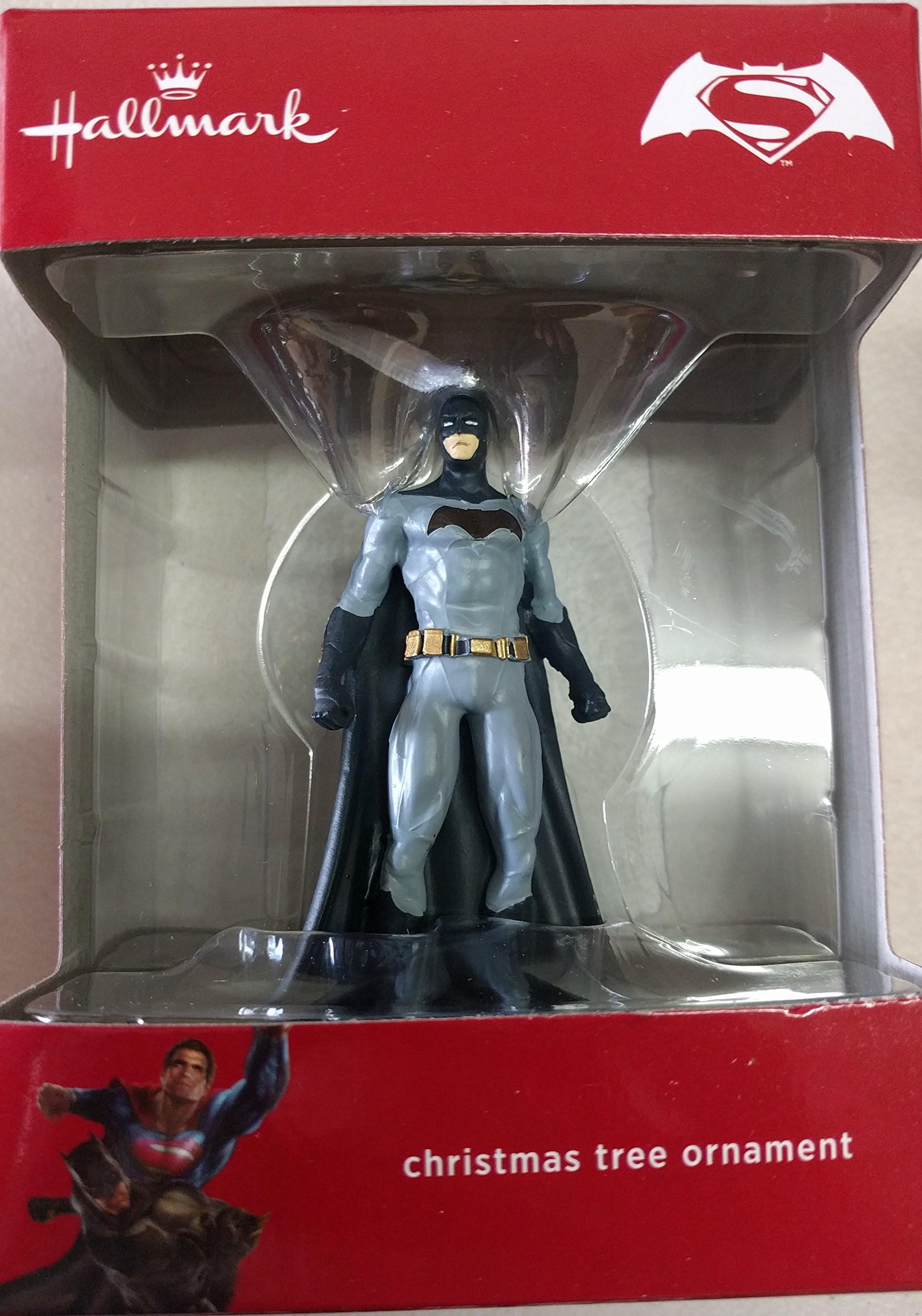 NEW 2016 Hallmark Christmas Batman Original Ornament Tree Decoration