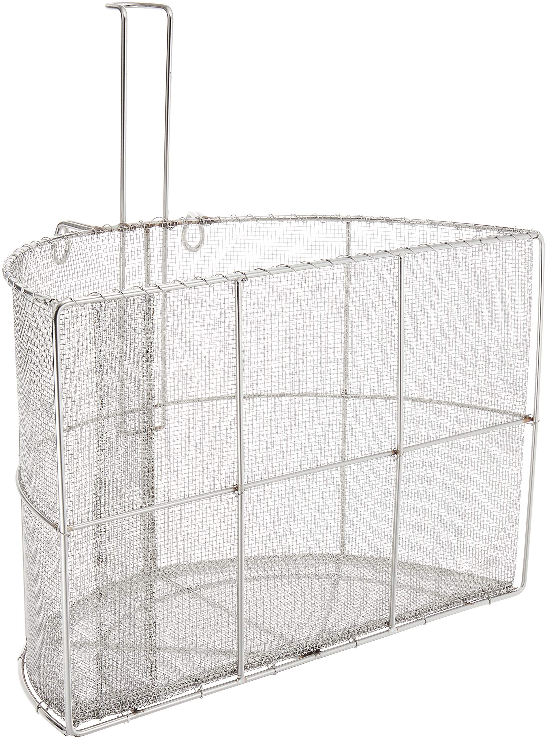 遠藤商事 業務用 半円スープ取りざる 39cm用 18-8ステンレス