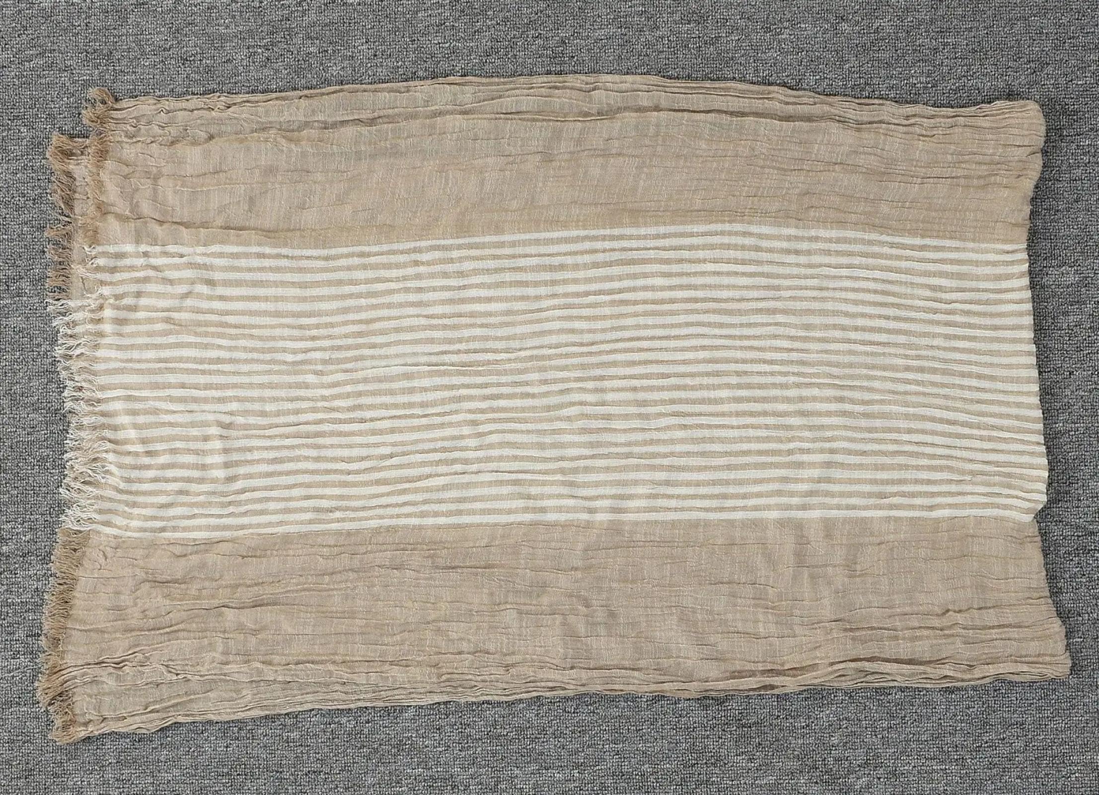 Schals Tücher Halstuch Scarf Designer Mode Männer Schal Gestreiften Baumwolle Leinen Männer Schals Herbst Winter Warme Männlichen Schal