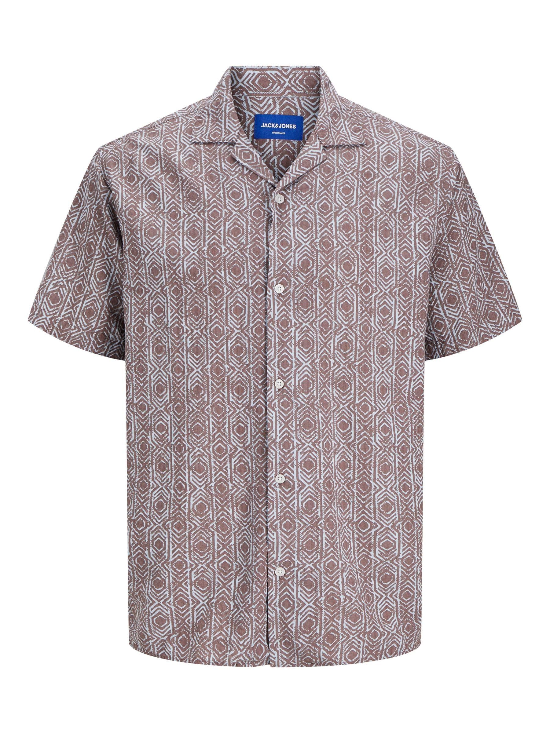 Jorseersucker AOP Shirt Ss