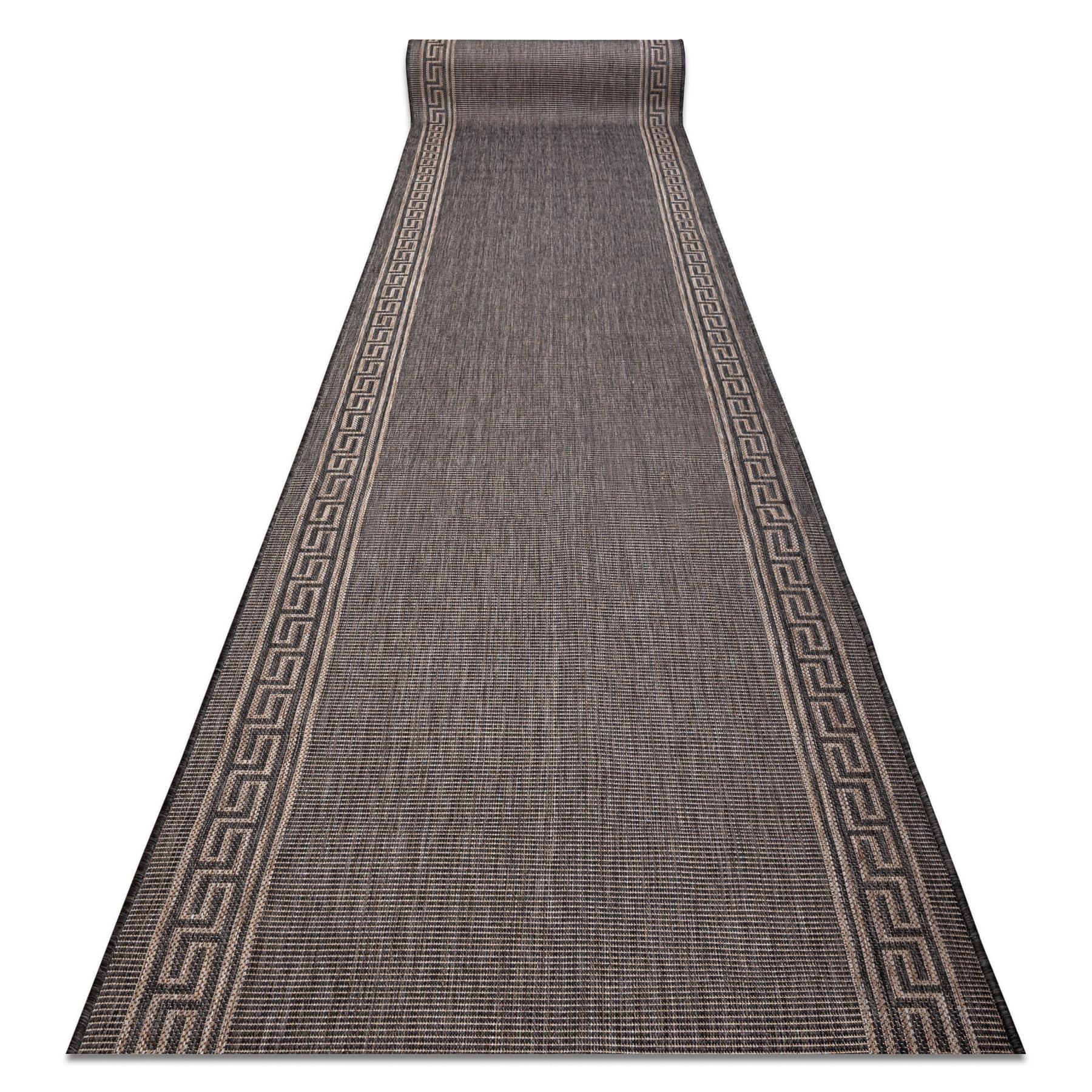 rugsx Tapis de Couloir SION 20446 Cuisine terrasse Natural Beige 120x380 cm