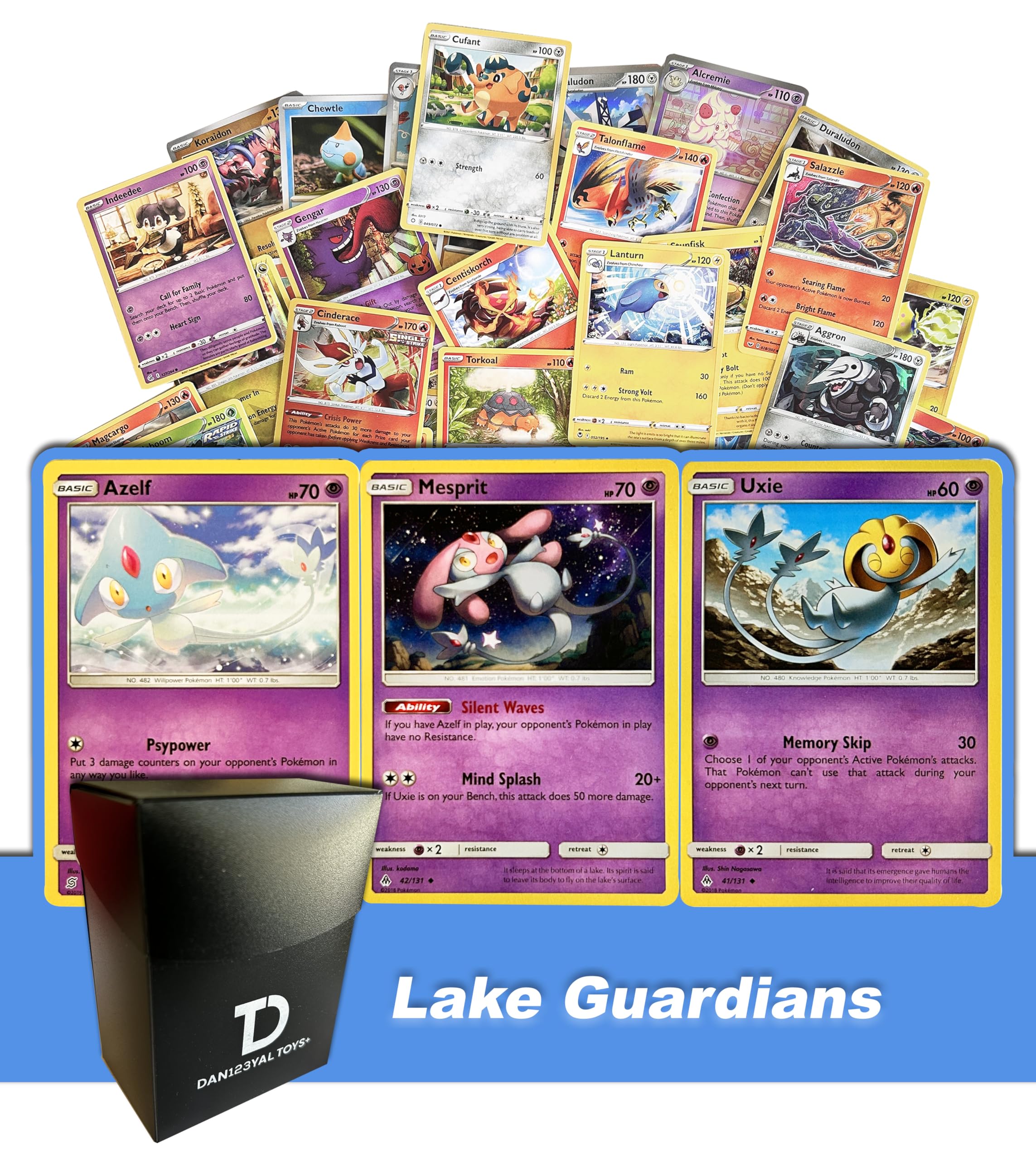 Amazon.com: Dan123yal Lake Guardian TCG Random Assortment Bundle