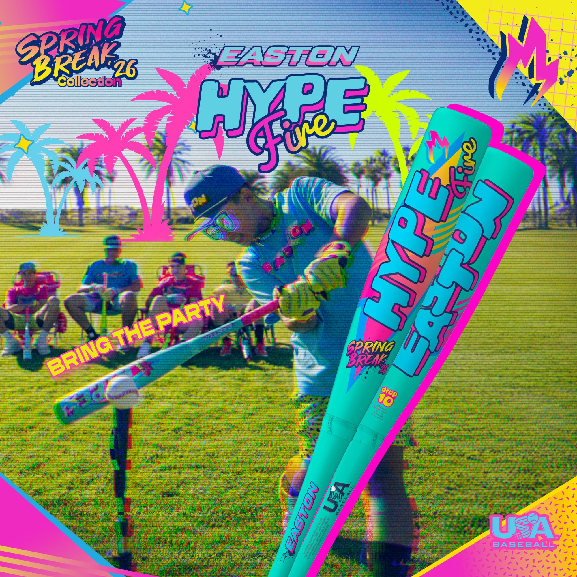 Amazon | Easton | 2026 | Hype Fire Spring Break Edition 野球バット
