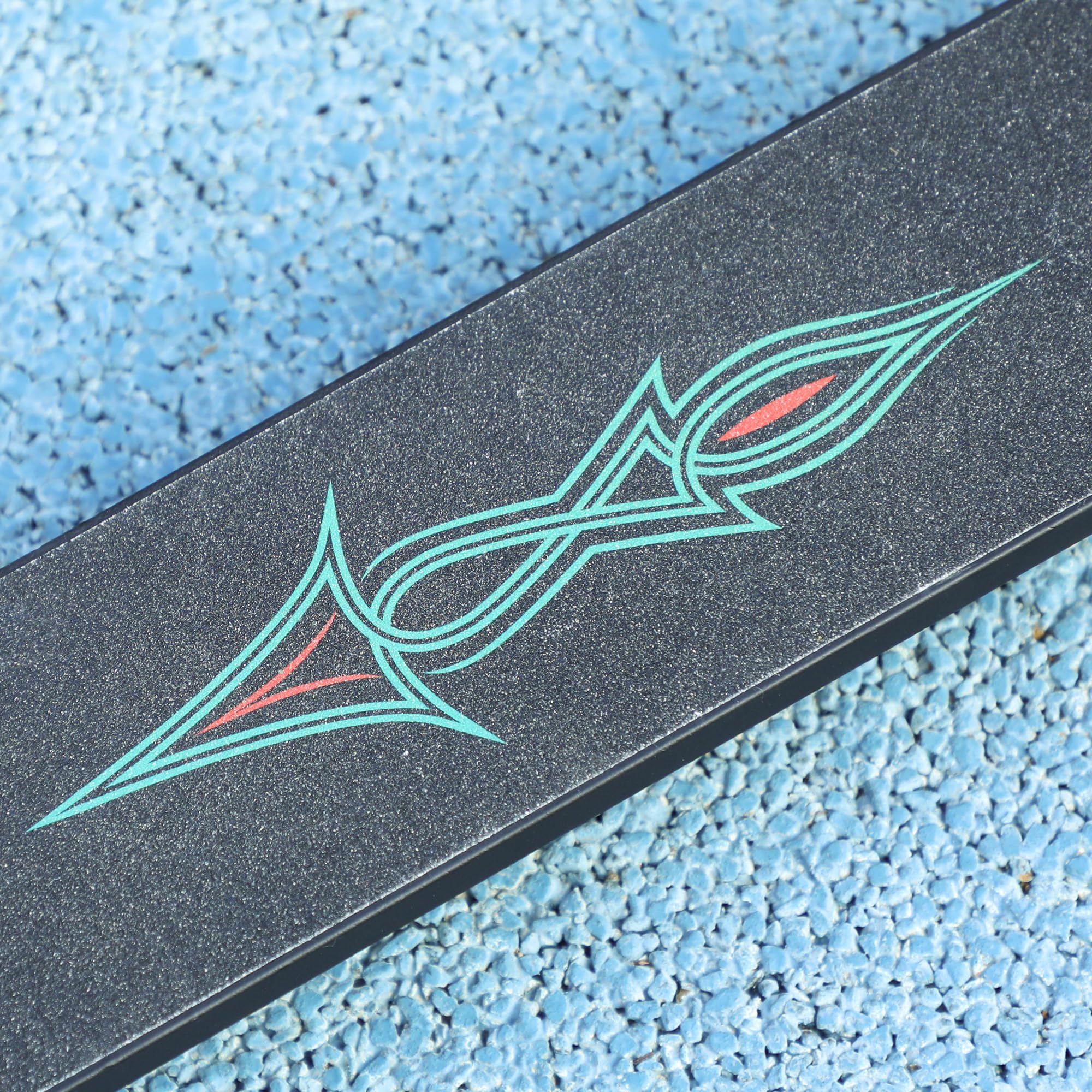 HOMCOM Patinete de acrobacias con rodamientos ABEC 9, con ruedas de piel sintética de 100 mm, para niños a partir de 14 años