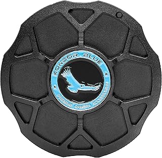 KONDOR BLUE RF Mount Cine Cap Compatible with Canon | Metal Body Cap for Camera Lens Port | Protect Your Camera Port and Sensor with Style | Crafted from Aerospace-Grade Aluminum Alloy | Black