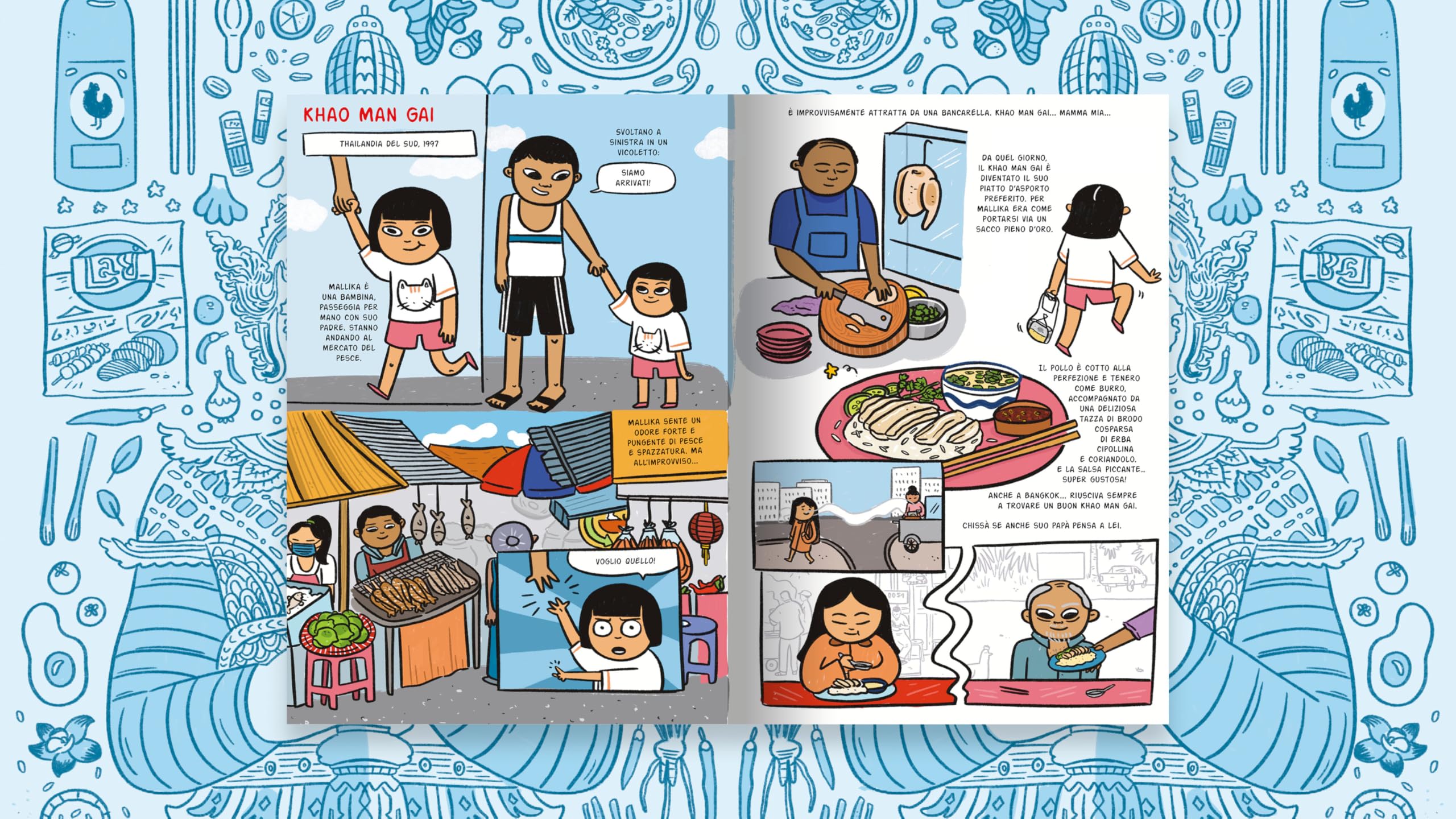 Thai. Un libro di cucina a fumetti