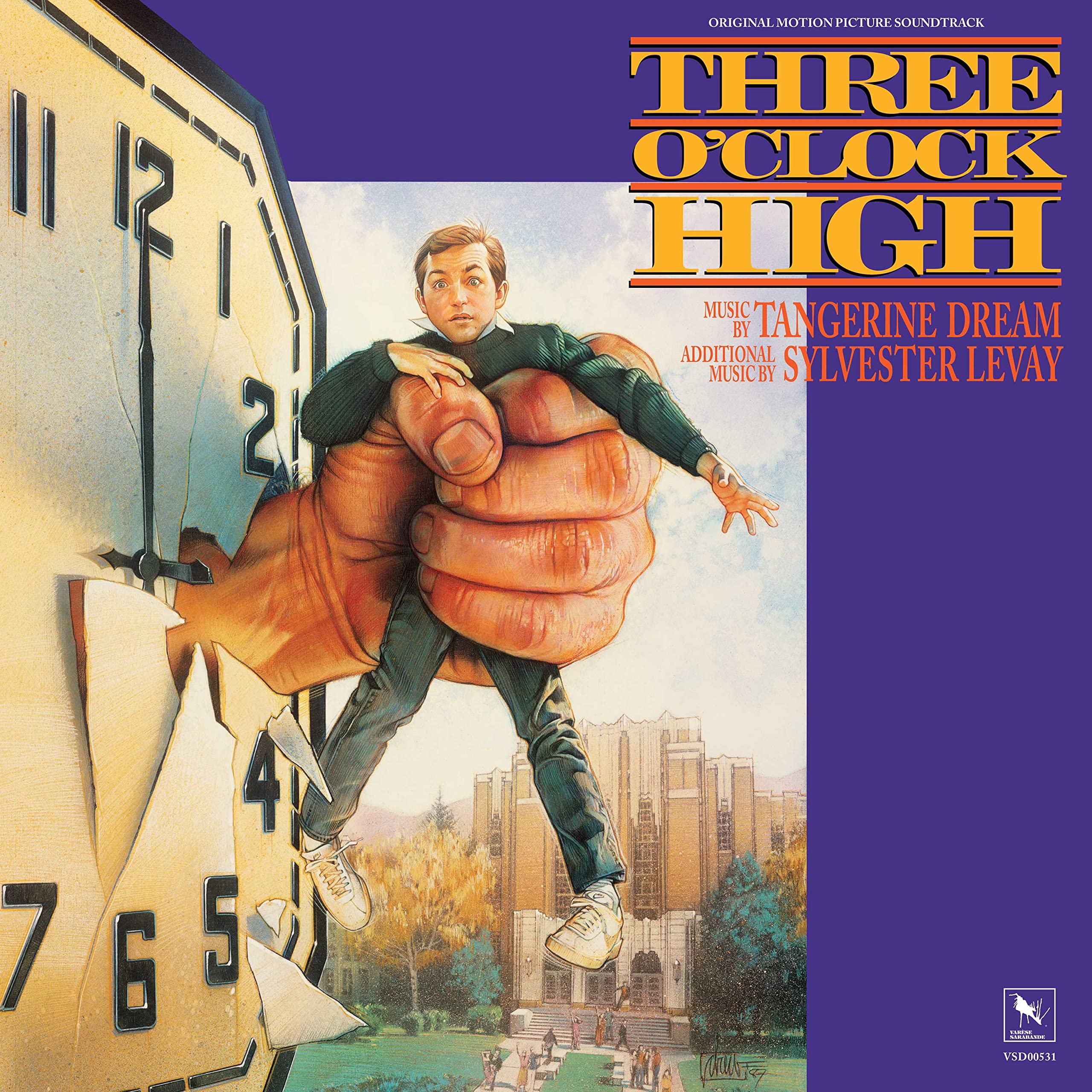 TANGERINE DREAM - Three o'clock high (OST) - Vinyl Album LP (Brand new & sealed)