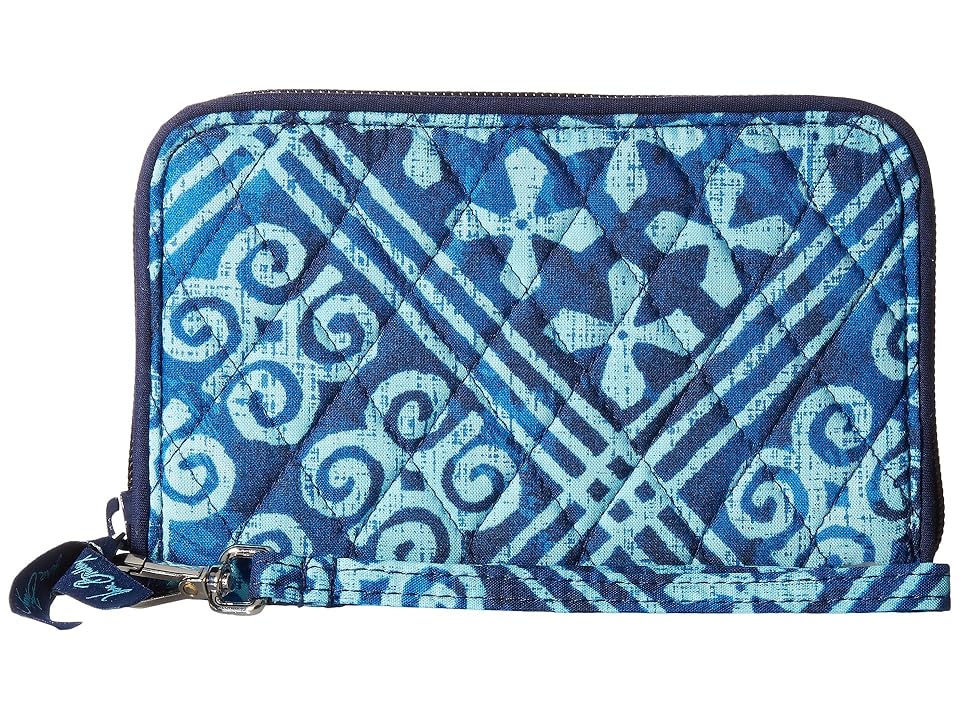 

Vera Bradley RFID Grab Go Wristlet (Cuban Tiles) Wristlet Handbags