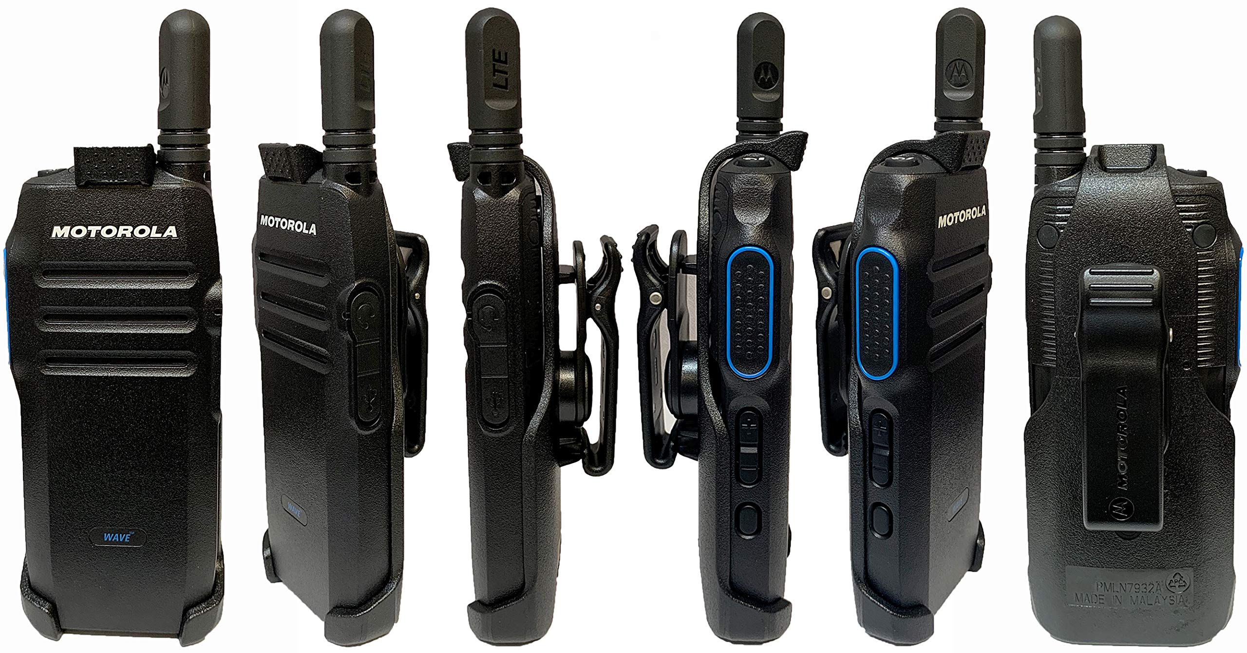 Motorola TLK100 Wave OnCloud Using 4G LTE/WiFi Two Way Radio with Nationwide Coverage - Monthly Service Fee Required