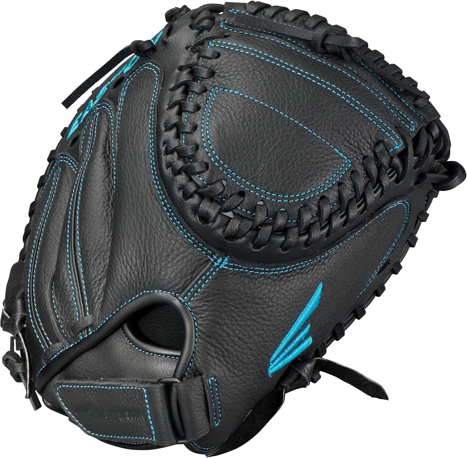 EASTON BLACK PEARL Fastpitch Softball Glove Series, Female Athlete Design, Select Cowhide Leather, Flex Notch For Easy Pocket Closure, Lock Down Wrist Strap To Customize Fit, Soft Palm