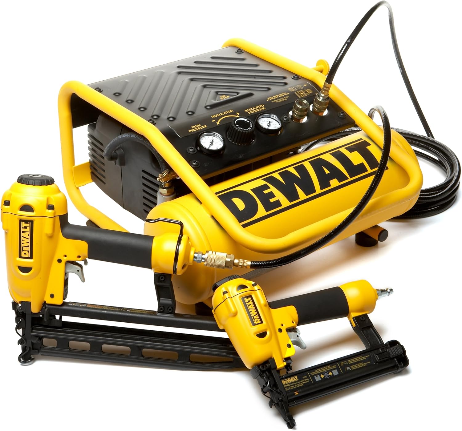 FactoryReconditioned DEWALT D55141FNBNR HeavyDuty 16Gauge Finish Nailer/18Gauge Brad Nailer