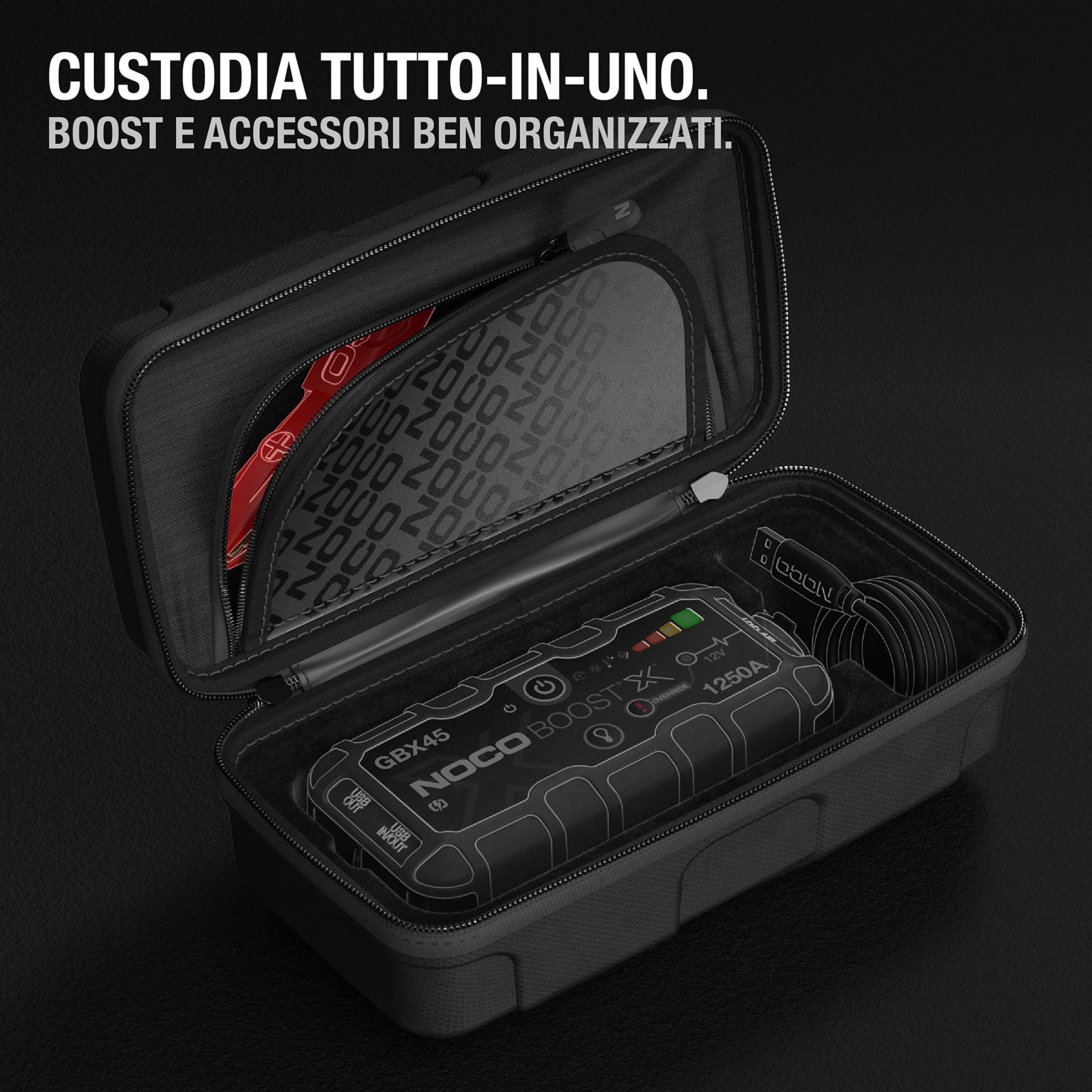 NOCO GBC0101 Custodia Protettiva Boost XL in Eva per Dispositivi di Avviamento di Emergenza al Litio UltraSafe GBX45