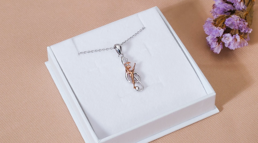 Boucles D'oreilles Ballerine En Argent 925 - Pour Femme, Adolescente, Danseuse, Cadeau Fête Des Mères Noël