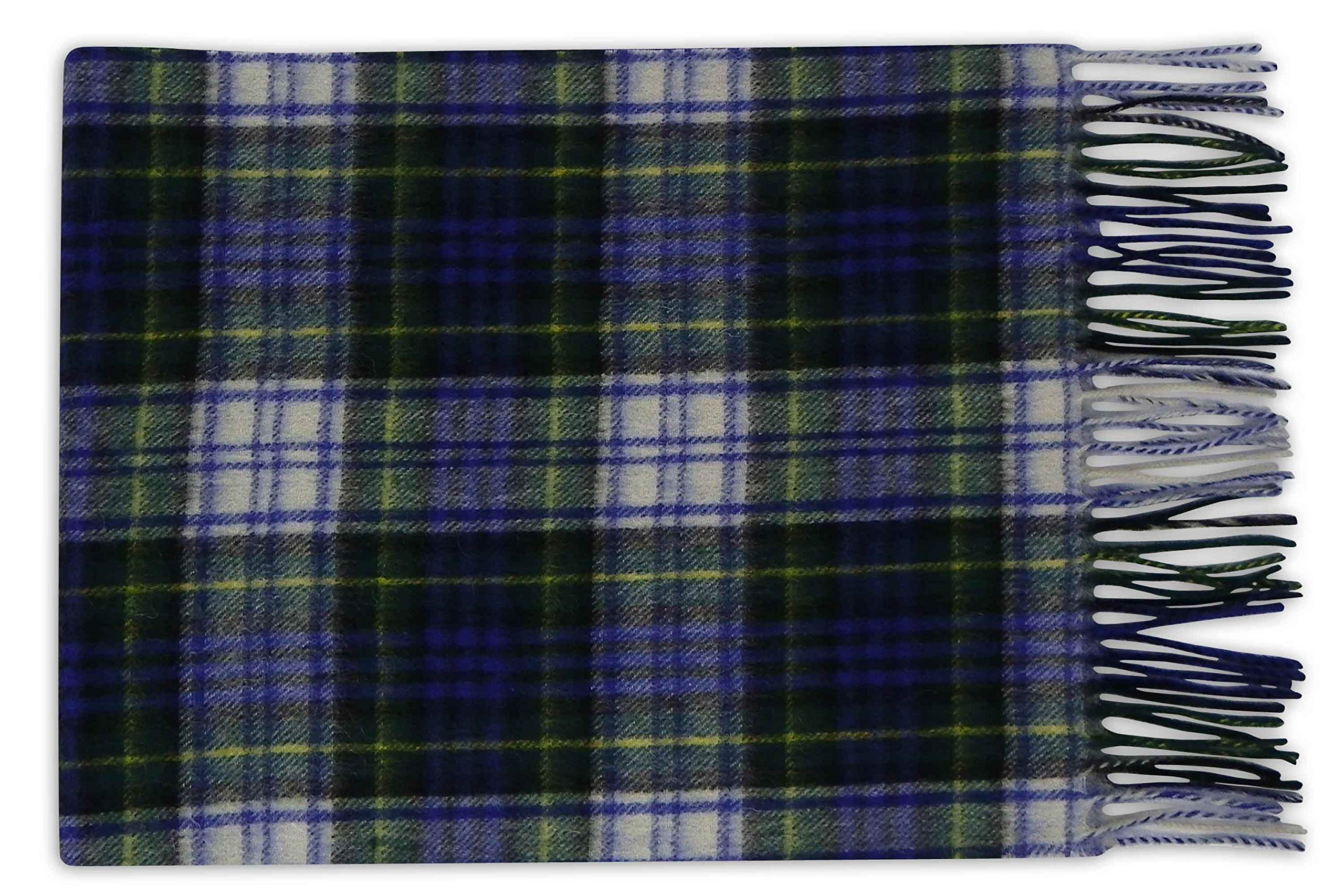 Men’s Women’s Wool Dress Gordon Tartan Scarf Gift Boxed