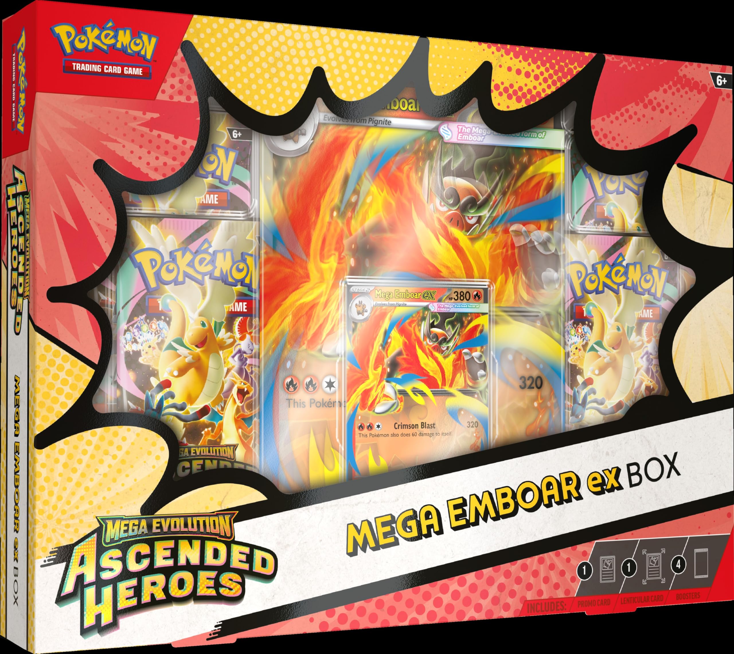Amazon.com: Pokémon TCG: Mega Evolution—Ascended Heroes Mega