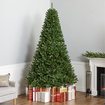 National Tree Company 9ft Unlit North Valley Spruce Christmas Tree