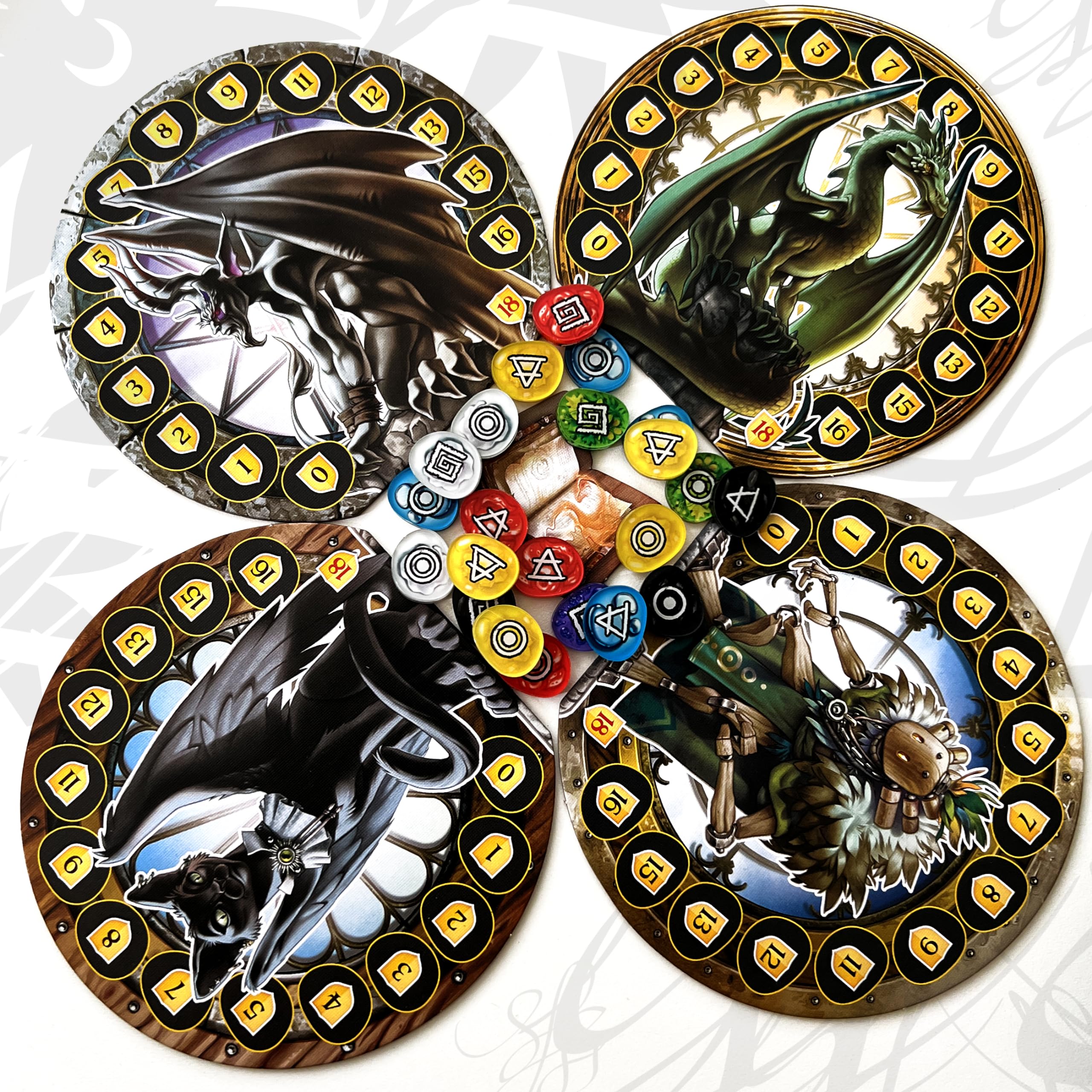 Asmodee - Spellbook - Gioco da Tavolo, 1-4 Giocatori, 12+ Anni, Edizione in Italiano