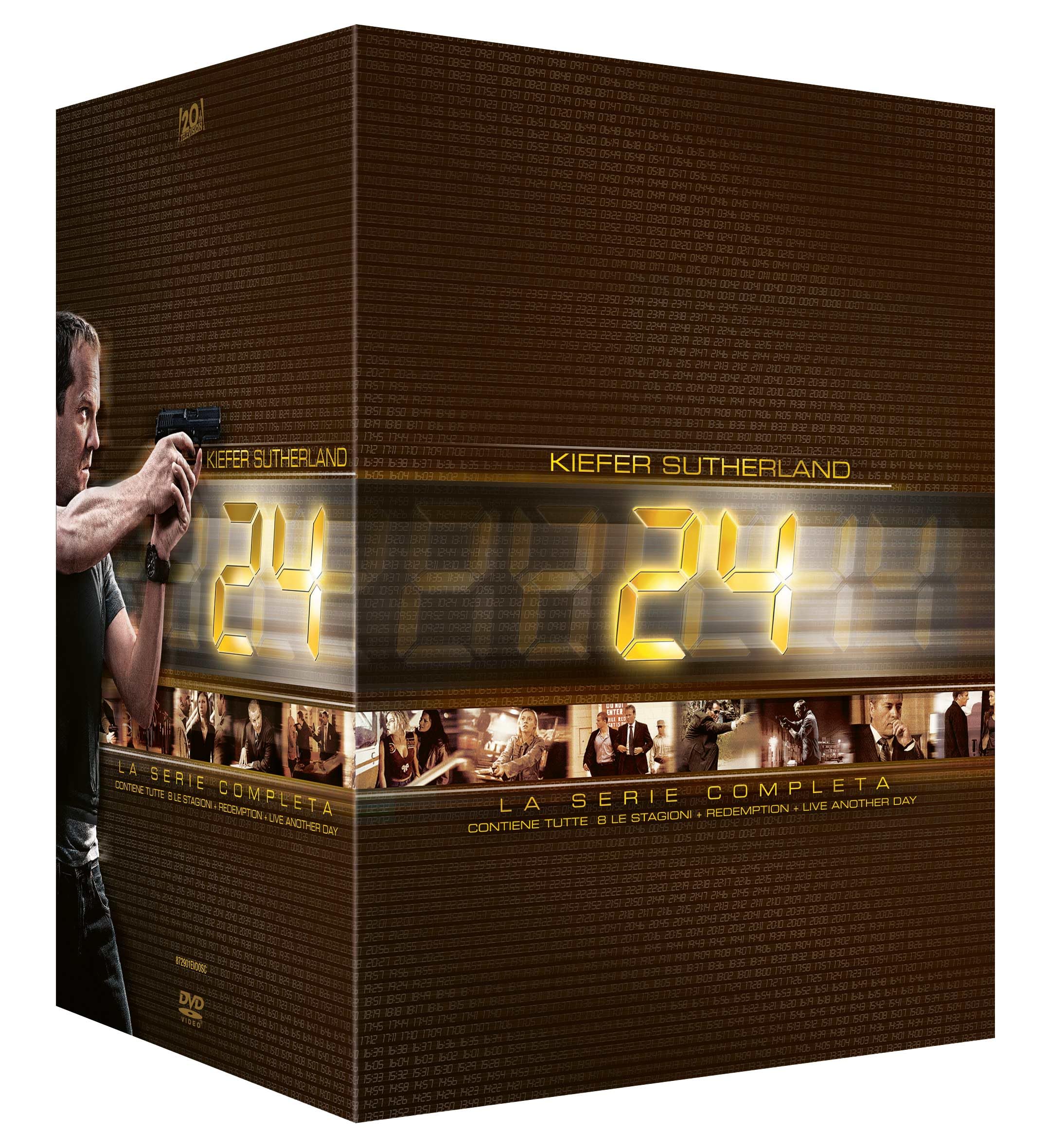 Cofanetto: 24 - (58 Dvd)