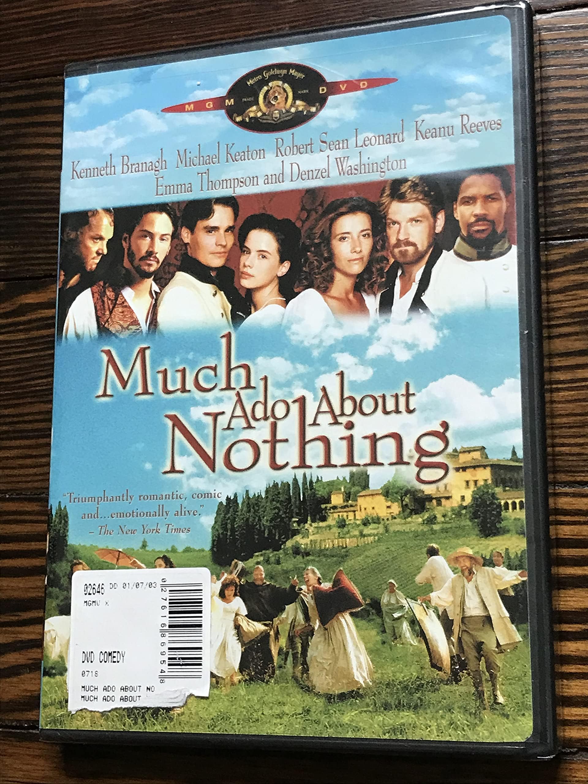 Much Ado About Nothing (WS/RPKG/DVD)