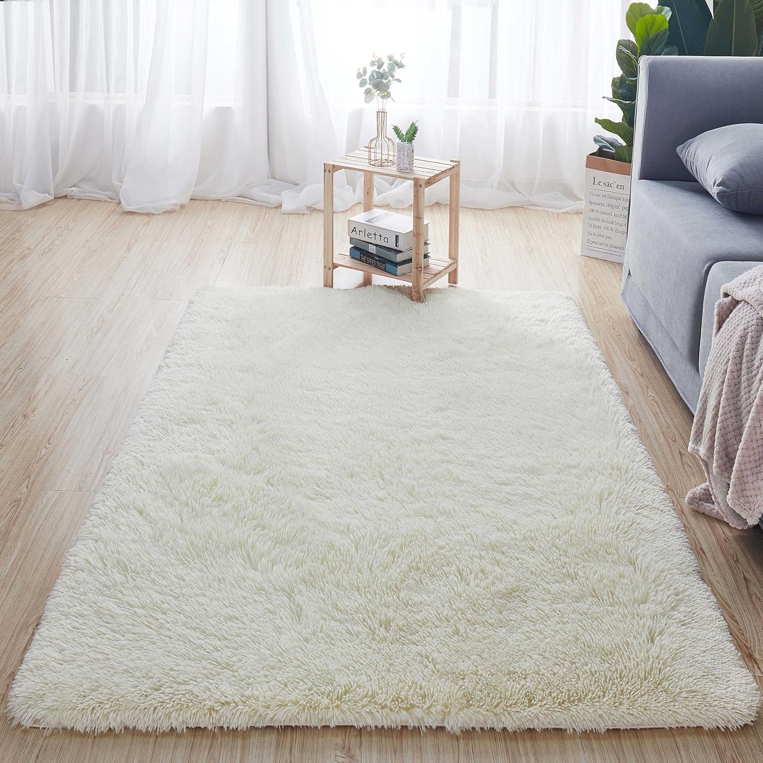 Soft Rug Fuzy Amazon.com: Gefosin Area Rugs for Bedroom Living Room, Super Soft ...