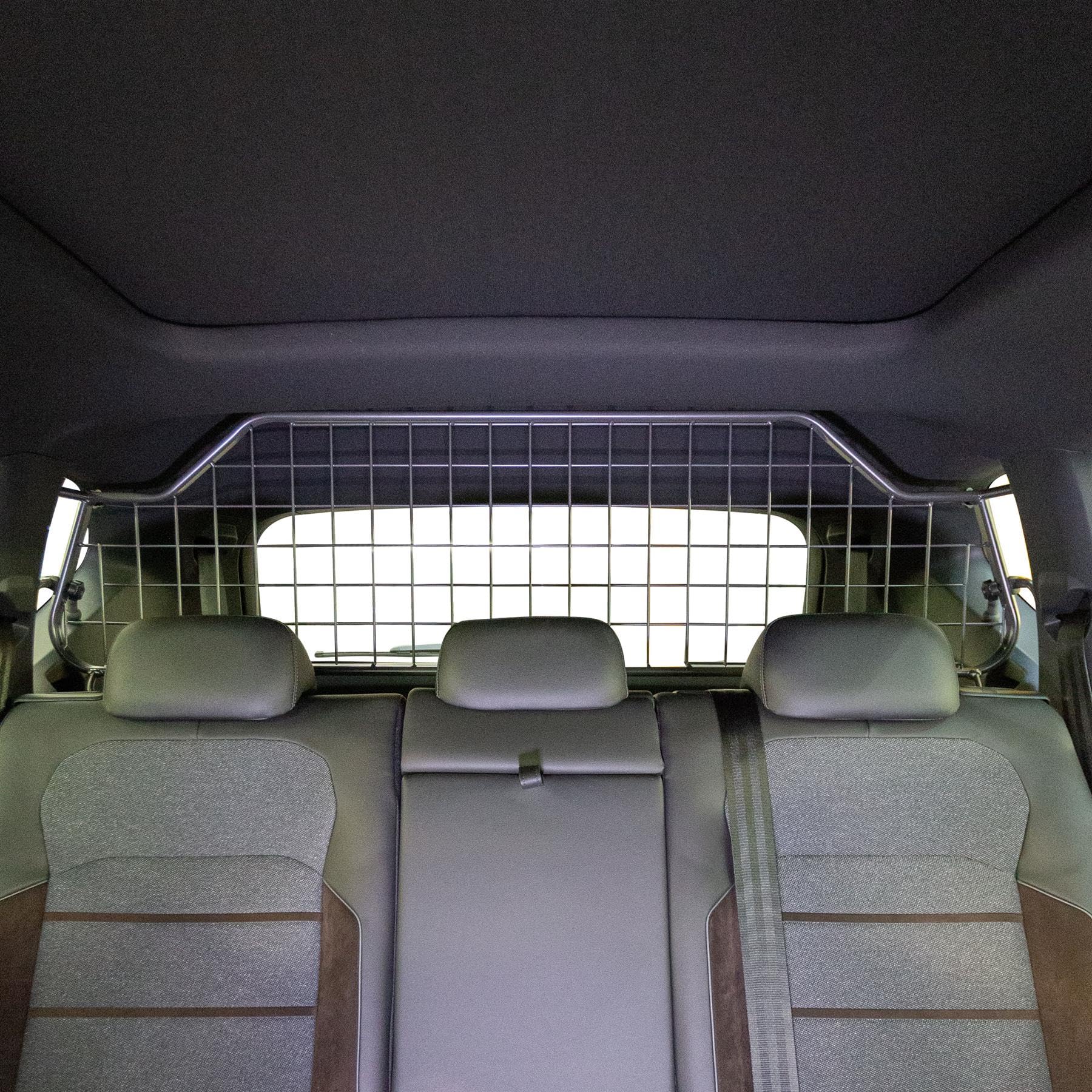 Travall Hundegitter für SEAT Tarraco 2018+, fahrzeugspezifisches Trenngitter für den Kofferraum aus Stahl, passgenau für sicheren Hundetransport