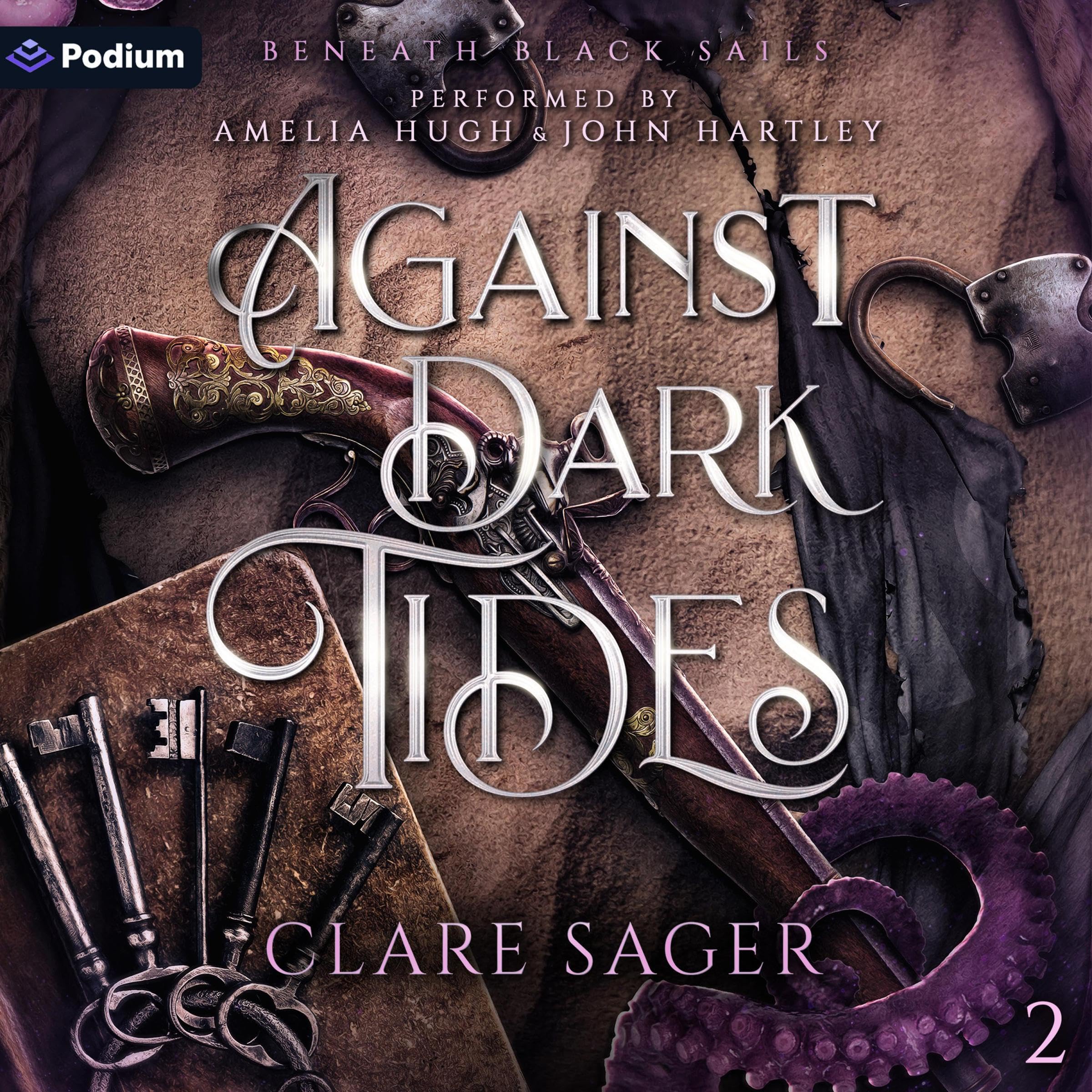 Cover art for Against Dark Tides