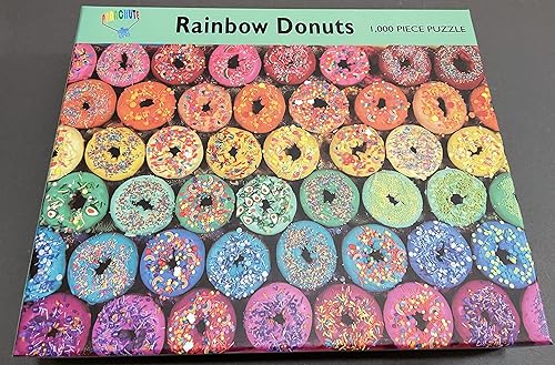 Miniatura 2 de Rompecabezas de donas arcoíris - Increíble rompecabezas de donas colorido y delicioso. Rompecabezas de donas no realmente difícil de 1000 piezas