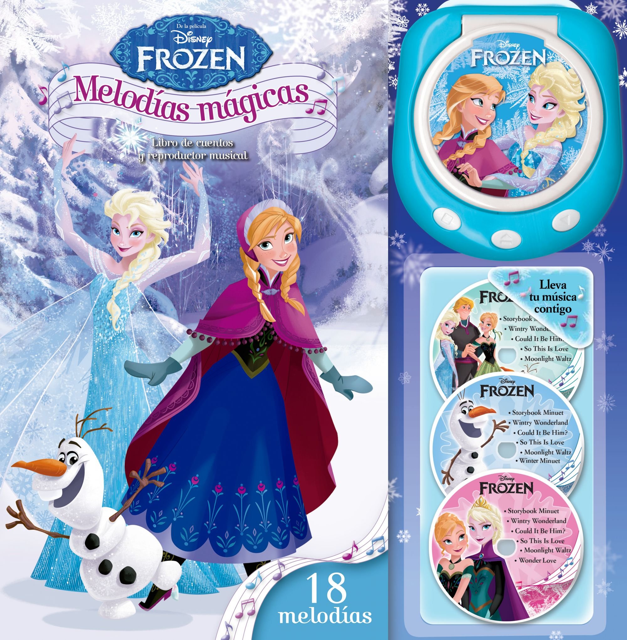 Frozen. Melodías mágicas: Libro de cuentos y reproductor musical (Disney. Frozen)