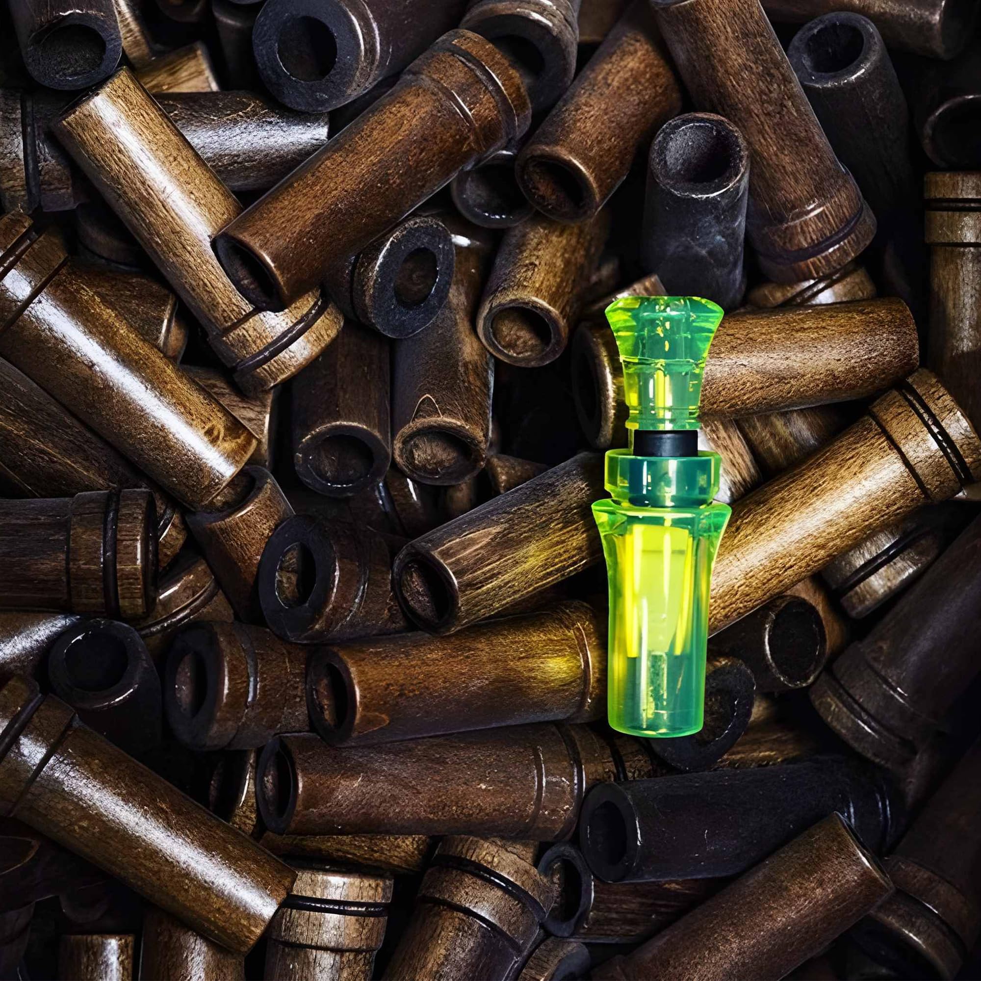 Duck Commander Classic Series Duck Call, kaczka wabik ptactwo wodne smycz myśliwska akcesoria, Flash krzyżówka