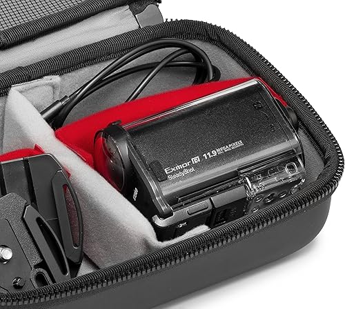 Miniatura 6 de Manfrotto Estuche para cámara de acción y accesorios, pequeño MB OR-ACT-HCS, negro