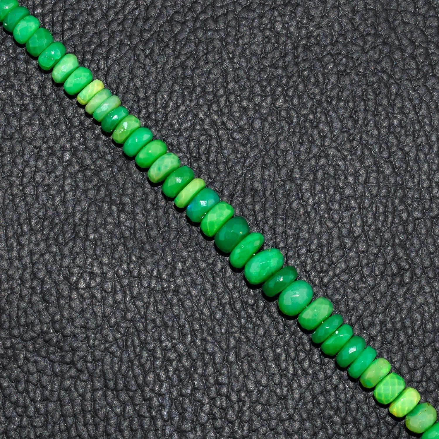 925 Sterling Silver Bracelet for Women, Gemstone Dainty Choker Bangle Bracelet, Natural Beads Handmade Jewelry, July Birthstone For Birthday Gifts 8 Inch - Image 5