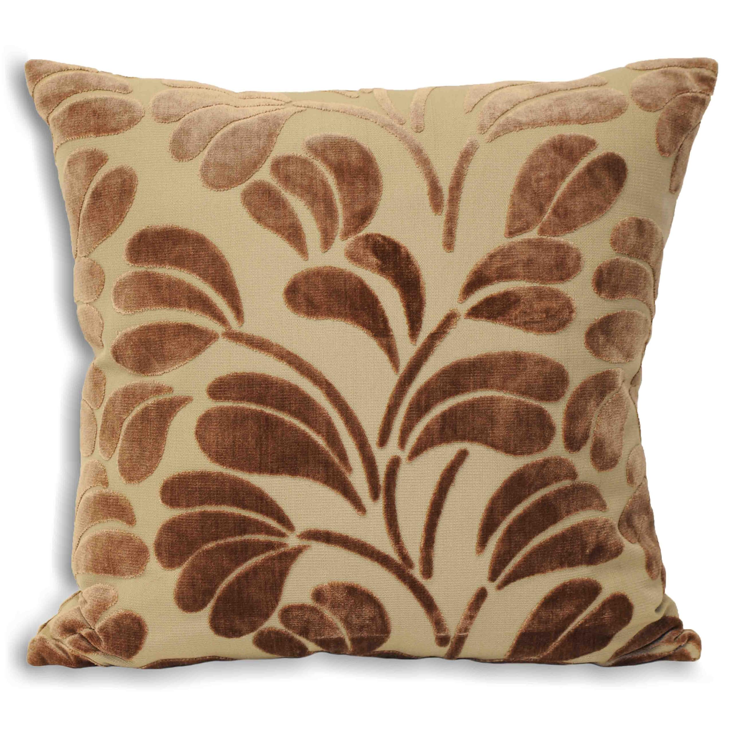 Paoletti Palm Chenille Feather Filled Cushion