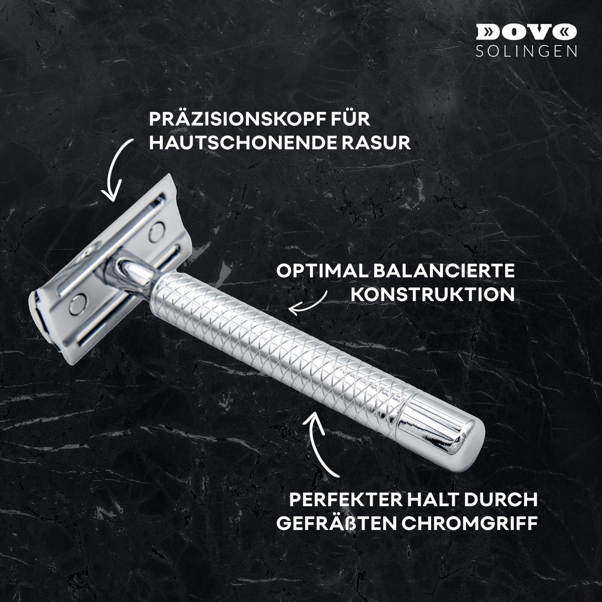 Group - Primo Rasierhobel (Griff - Grobes Muster)