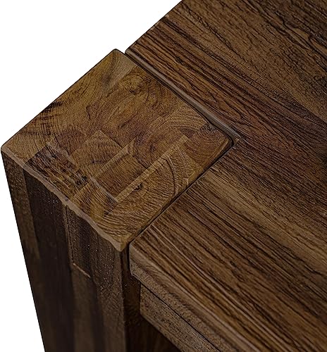 Miniatura 11 de East West Furniture CN6-07-T Celina Dining Room Table - Rectangle Rustic Farmhouse Table , 36x60 Inch, Jacobean