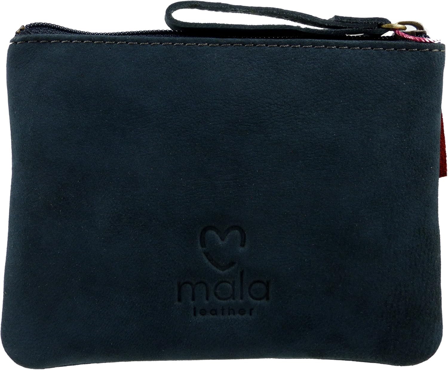 Mala Leather Big Boys' Nubuck Leather Coin Purse Onesize Blue