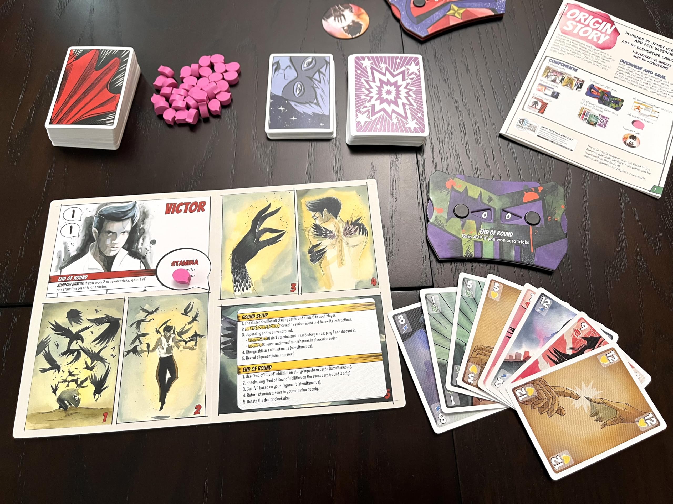 Stonemaier Games | Origin Story | Gioco da tavolo | Età 14+ | 1-5 giocatori | 45+ minuti di gioco