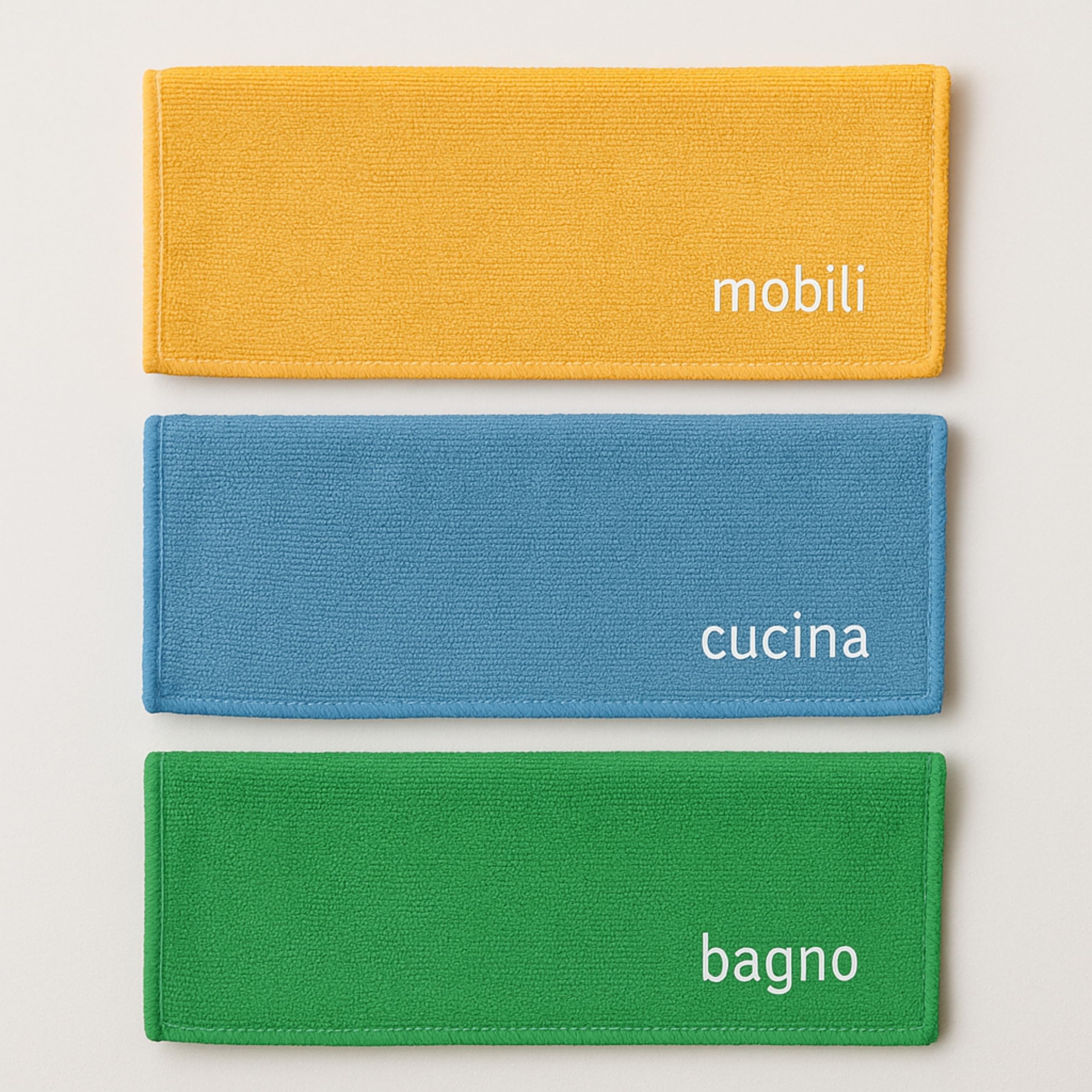 LifeChic Set Panni Microfibra Multiuso 30x30 cm (12 Confezioni da 3 Panni) – Pulizia Casa, Cucina e Bagno, Multicolore