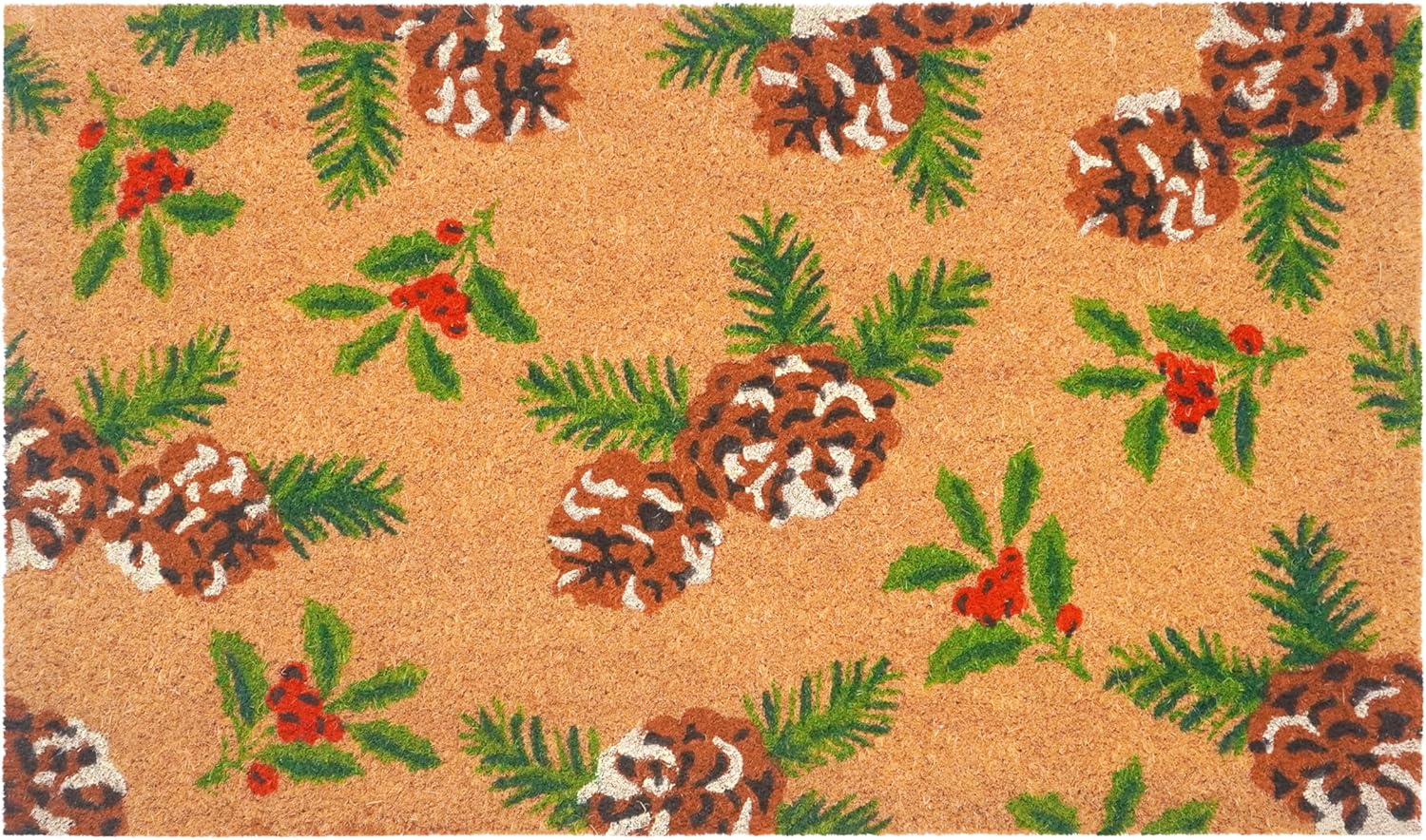 Calloway Mills 107201729 Christmas Berries Doormat 17" x 29"