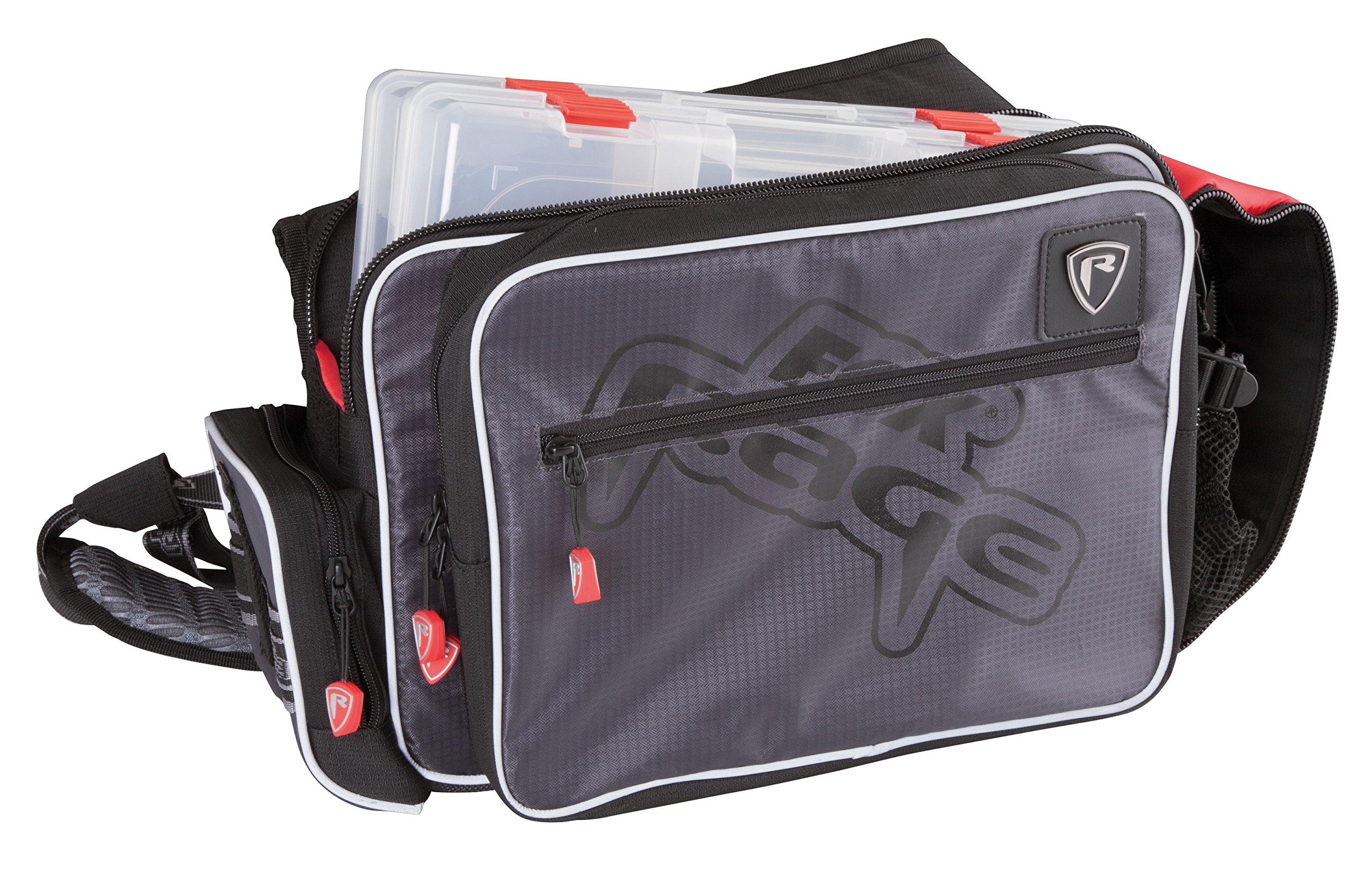 Fox Rage Voyager Large Shoulder Bag, Angeltasche inkl. 2 Angelboxen /  Tackleboxen, Anglertasche zum Spinnfischen, 44x25x16cm, Fox Tasche :  Amazon.de: Sport & Freizeit